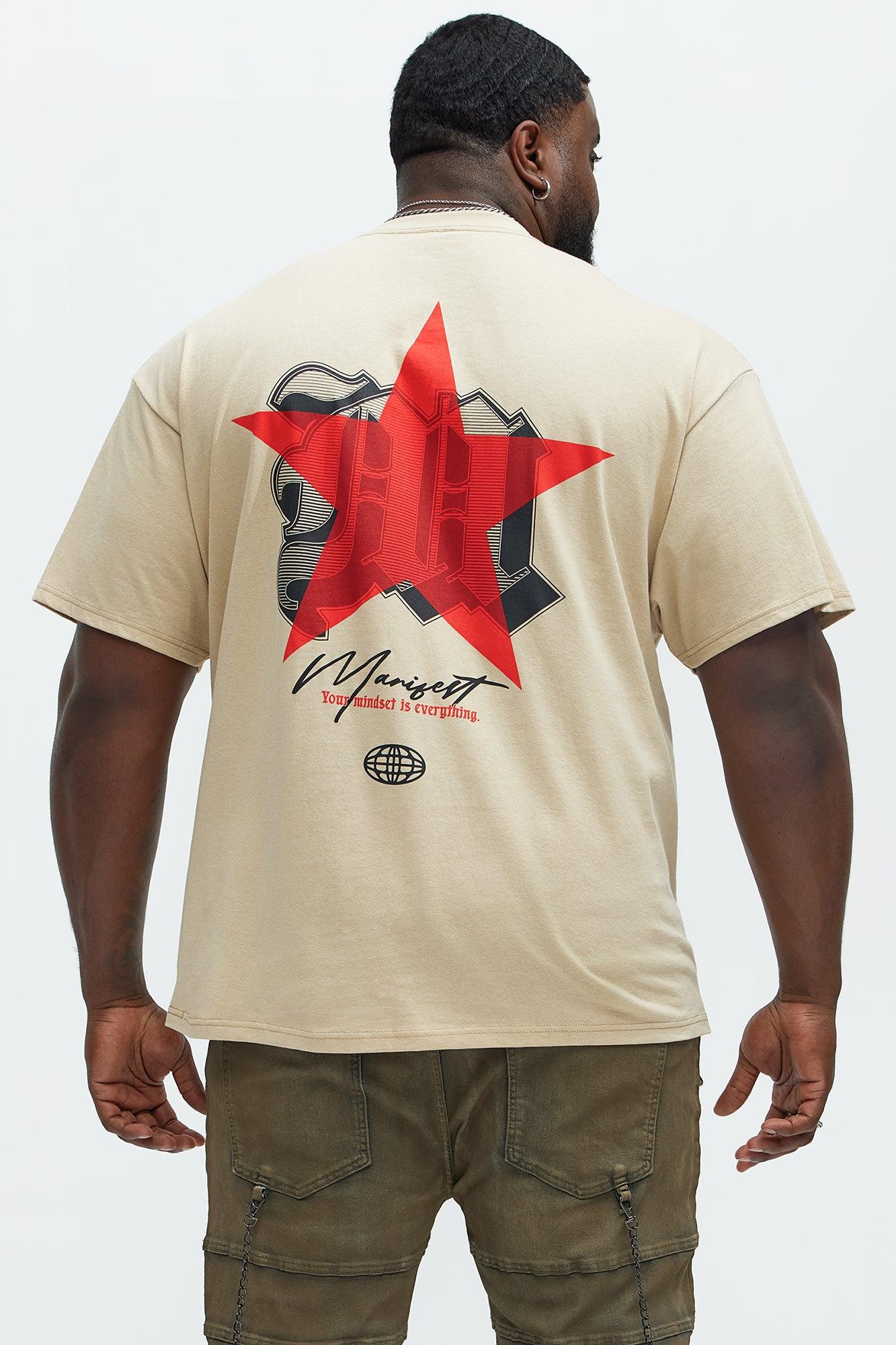 Manifest Your Best Short Sleeve Tee - Sand Product Image