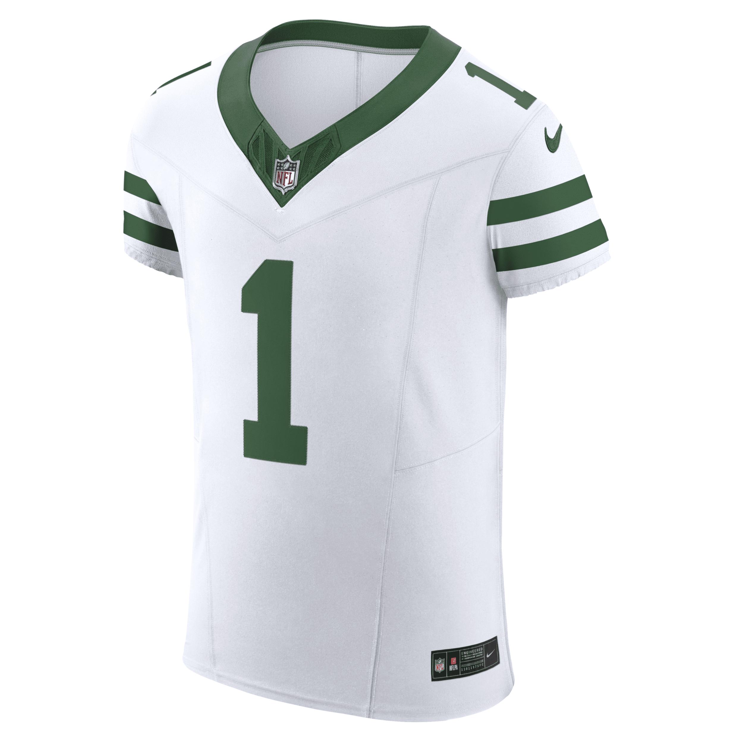 Ahmad Sauce Gardner New York Jets Nike Mens Dri-FIT NFL Elite Football Jersey | 01PG06EV9ZF-PZ1 Product Image