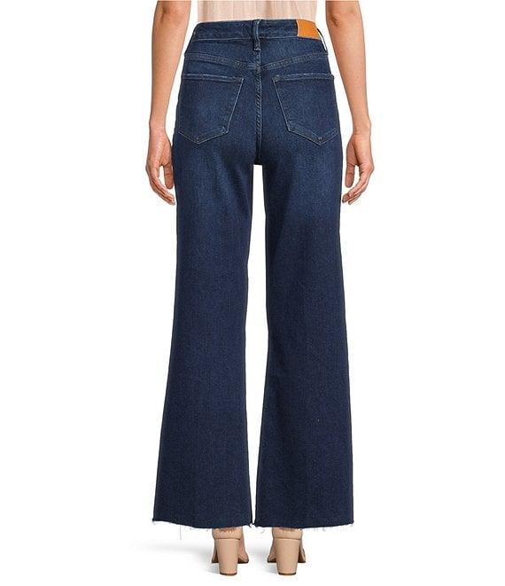 Dear John Micah Stretch Denim Wide Leg Jeans Product Image