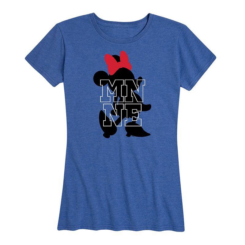 Disney's Minnie Mouse Silhouette Graphic Tee, Women's,  Product Image