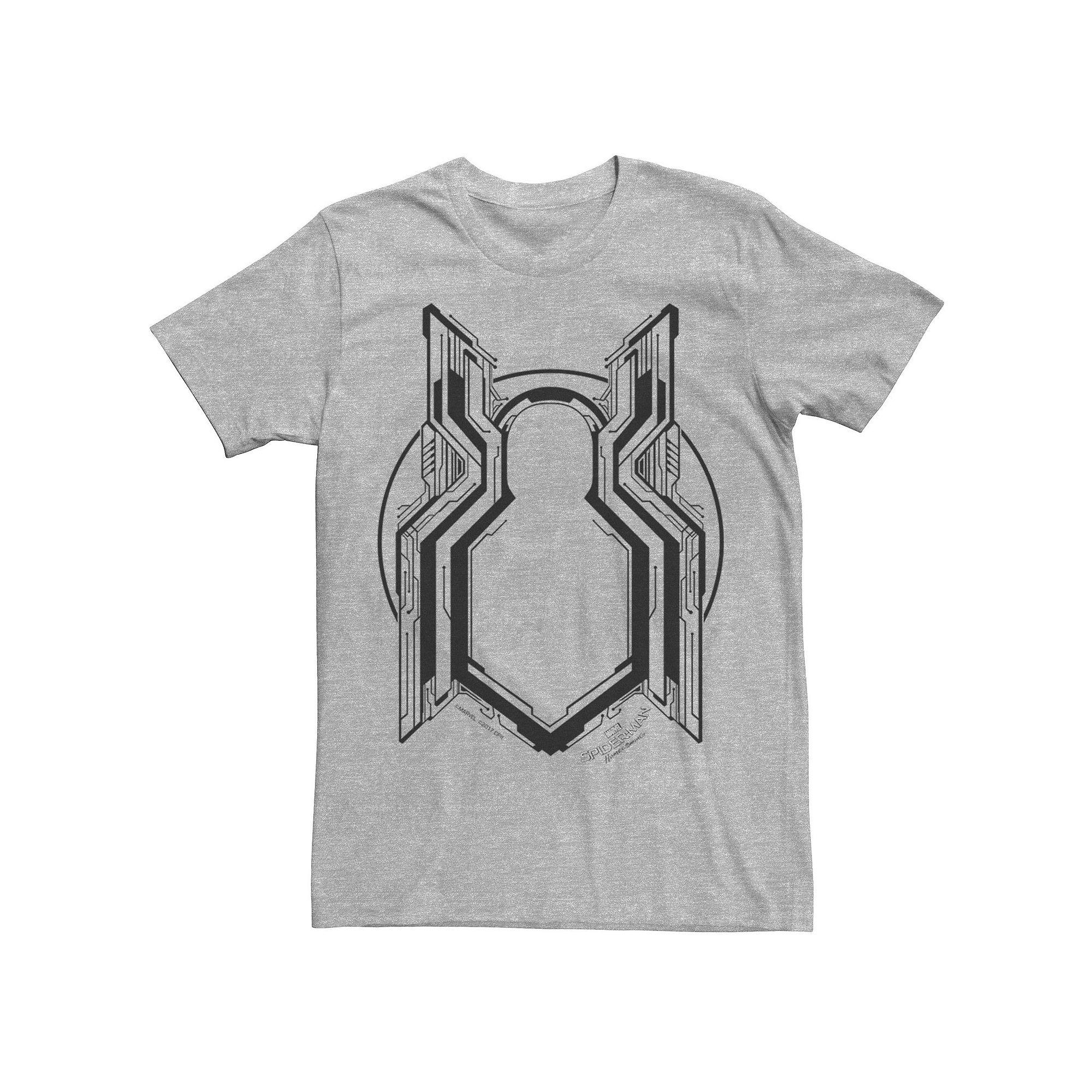 Men's Marvel Spider-Man Homecoming Digital Logo Badge Graphic Tee,  Product Image