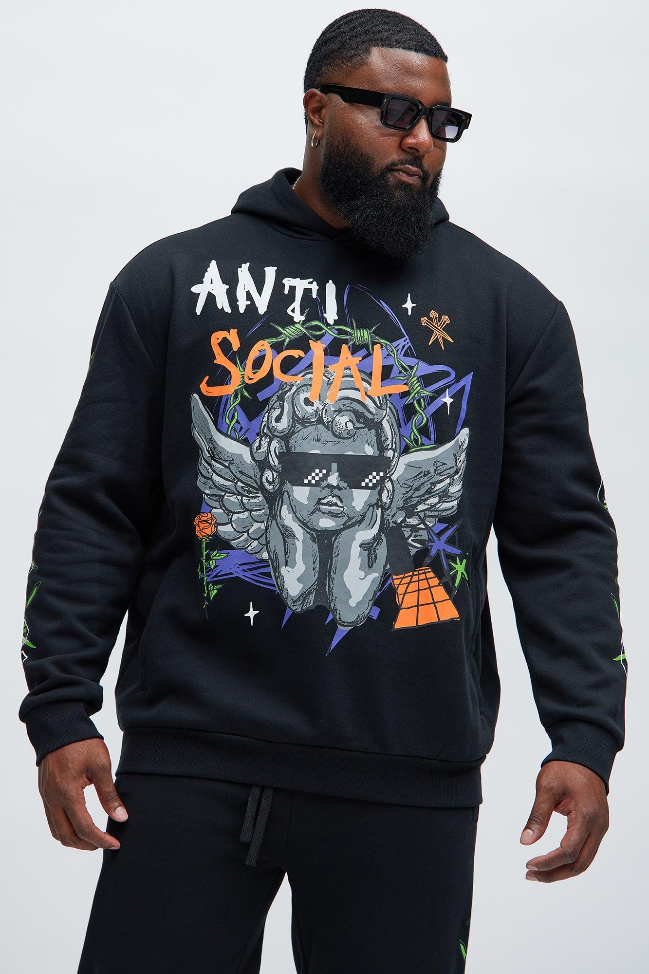 Love The Hate Hoodie - Black Product Image