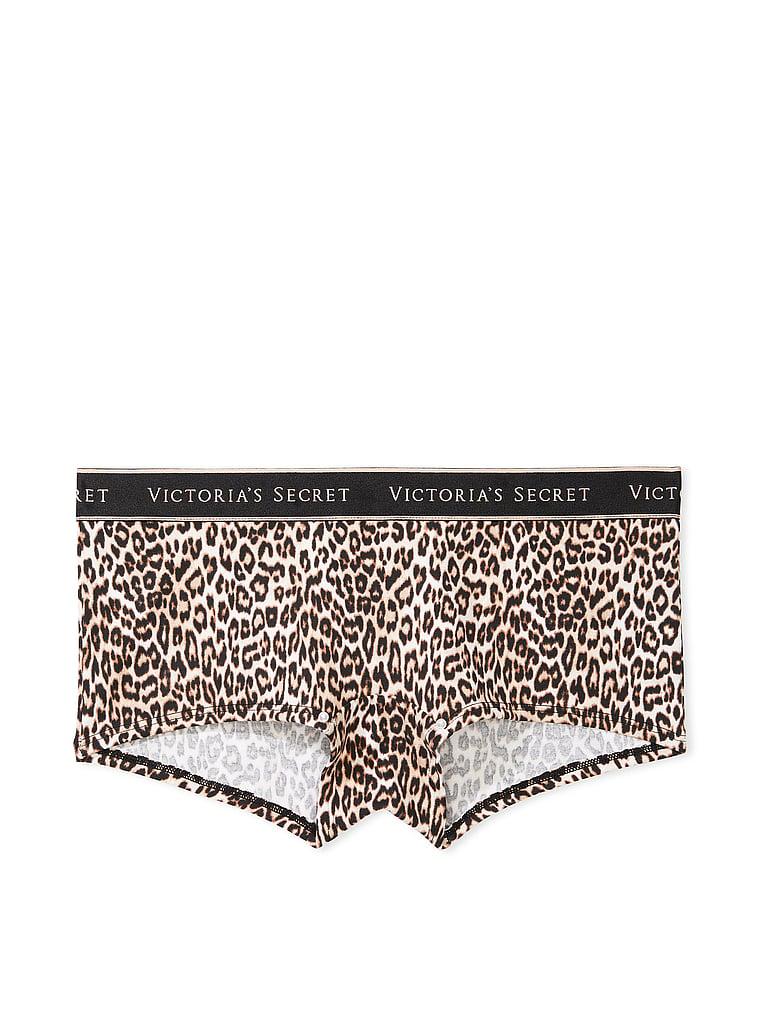 Logo Cotton Boyshort Panty Product Image