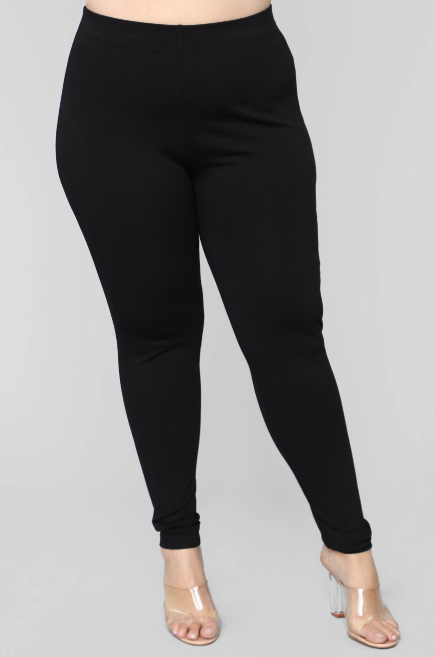 Almost Everyday Ponte Leggings - Black Product Image