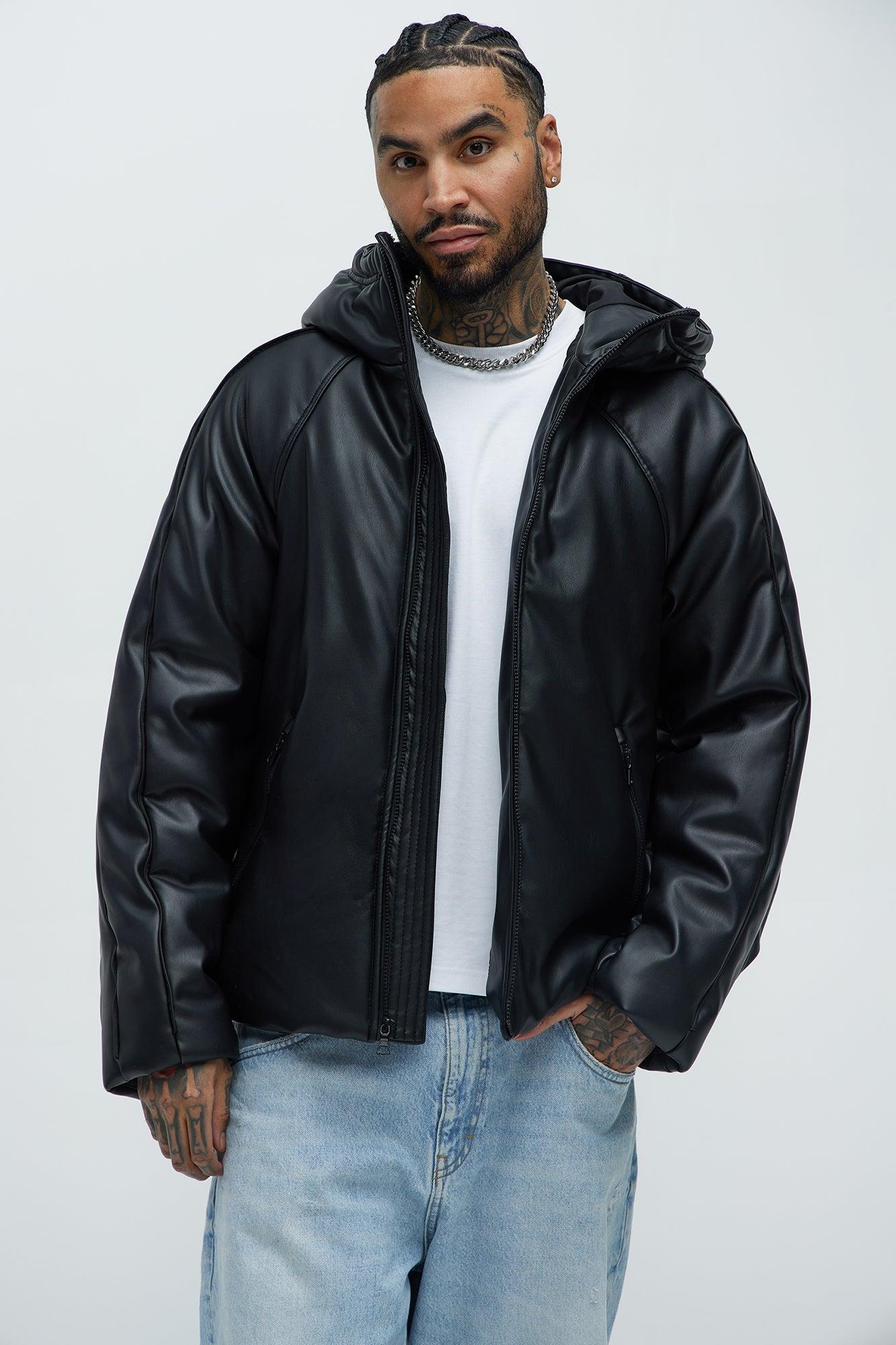 Chase A Bag Rain Jacket - Black Male Product Image