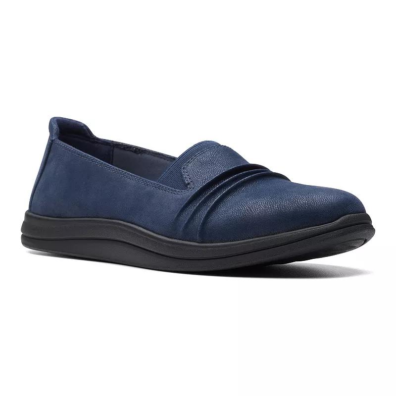 Clarks® Breeze Sol Women's Slip-On Shoes, Size: 5.5, Blue Product Image