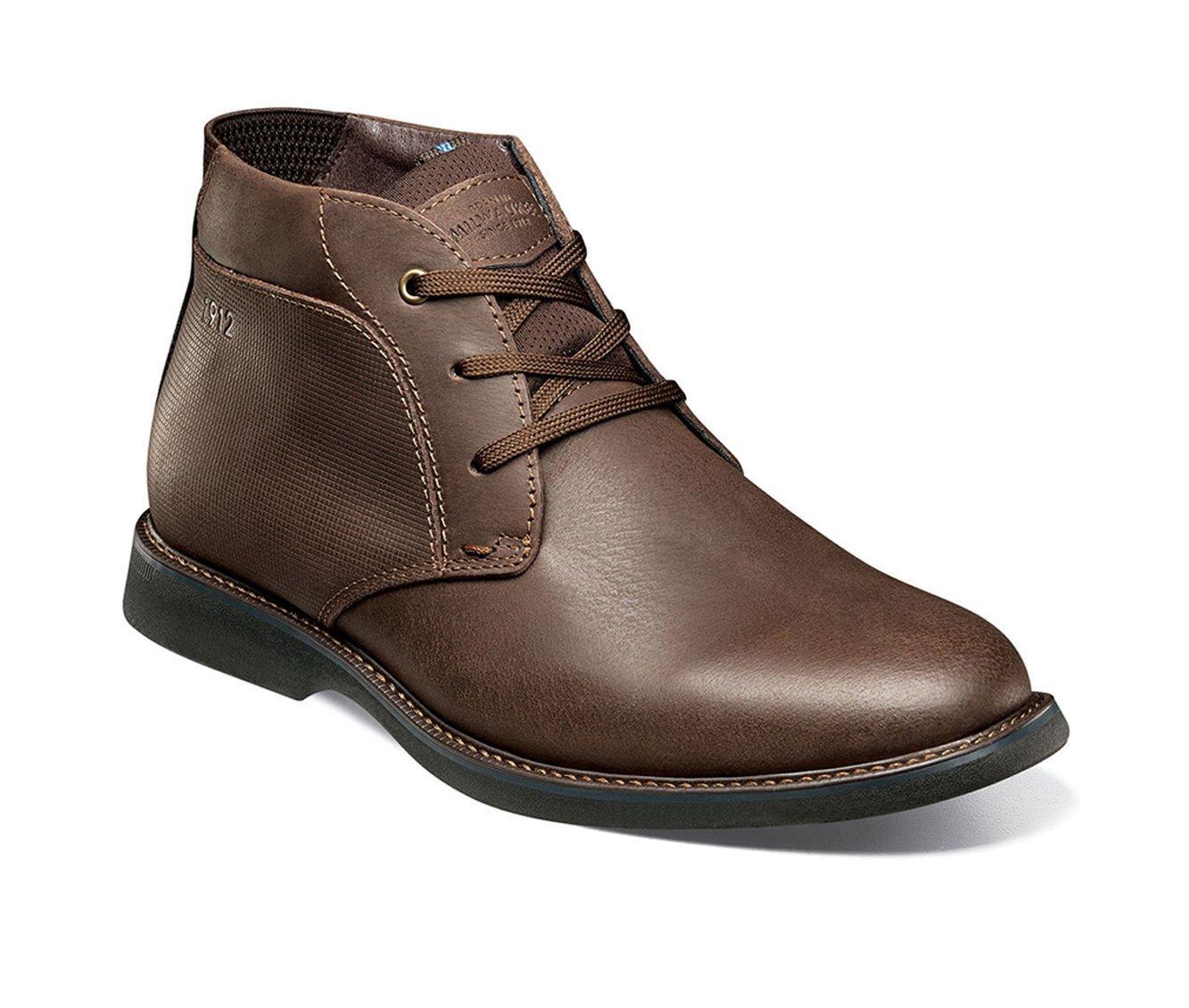 Men's Nunn Bush Otto Plain Toe Chukka Boots Product Image
