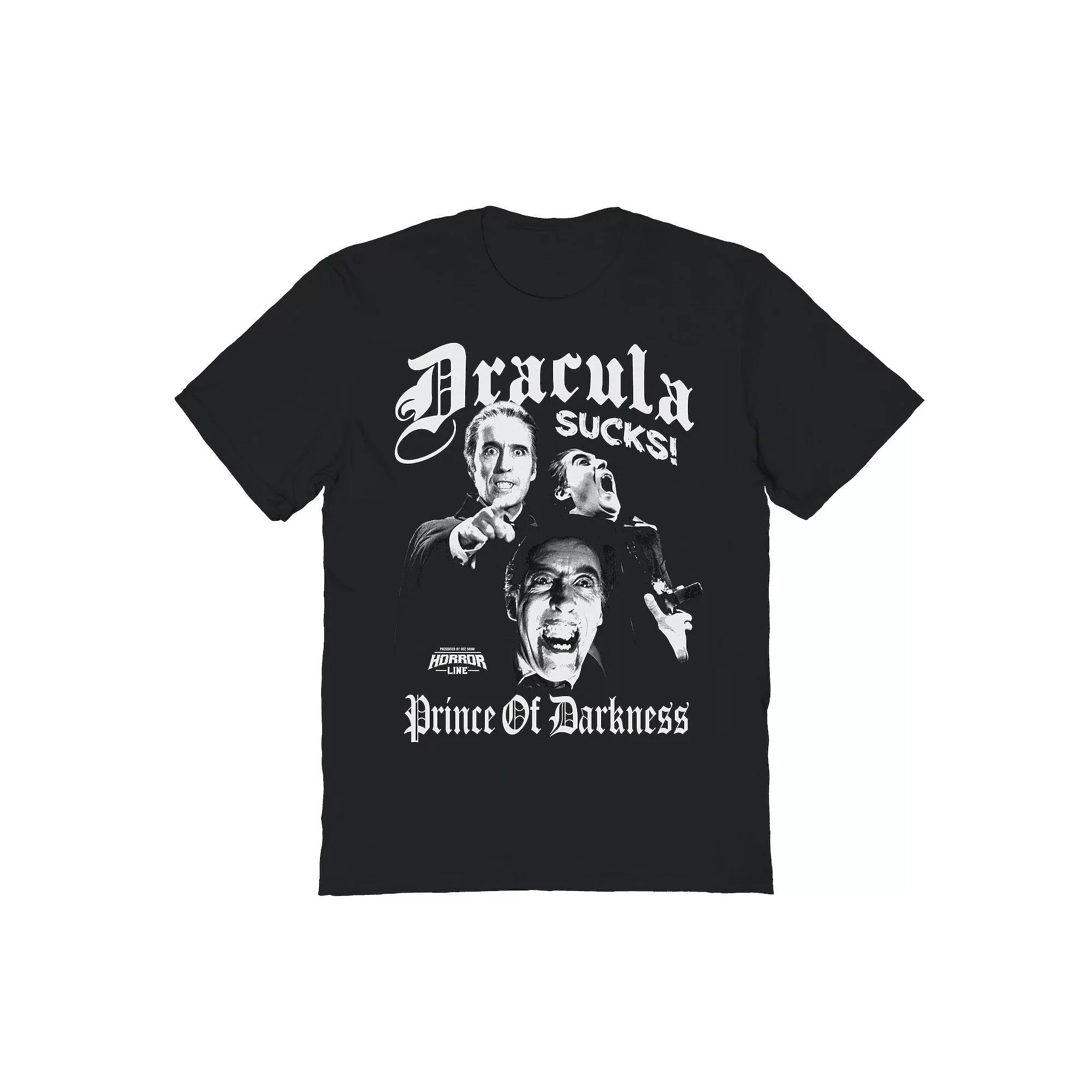 Men's Dracula Prince Of Darkness Horror Graphic Tee, Adult Unisex,  Product Image