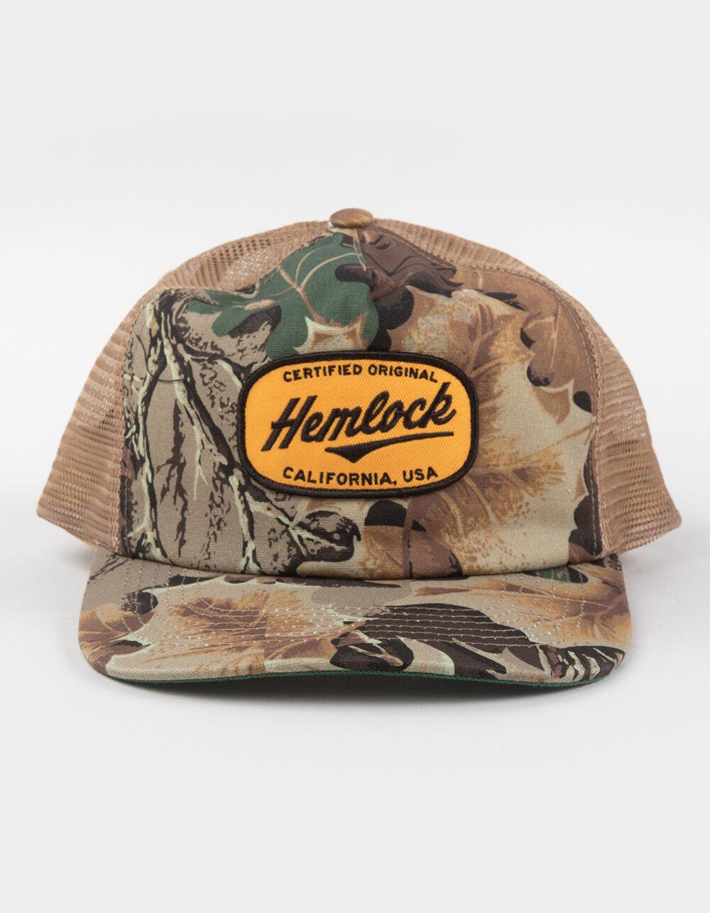 HEMLOCK HAT CO. Realtree Fischer Trucker Hat - CAMO GREEN Product Image