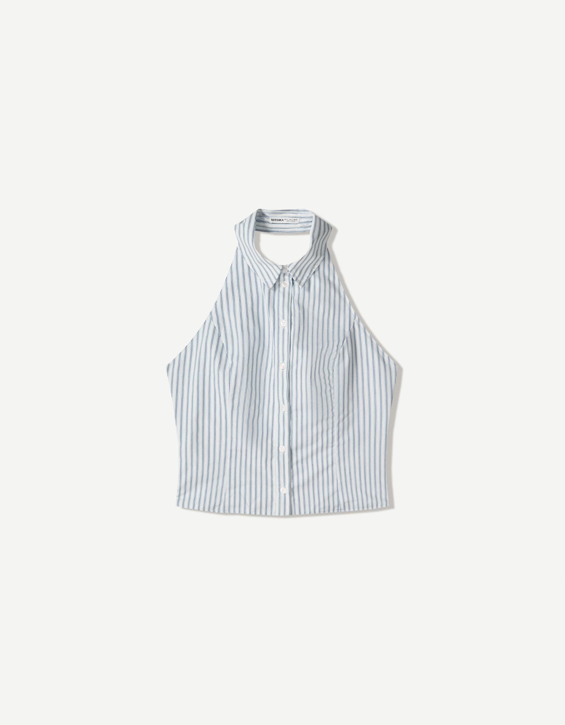 Fitted sleeveless shirt Product Image