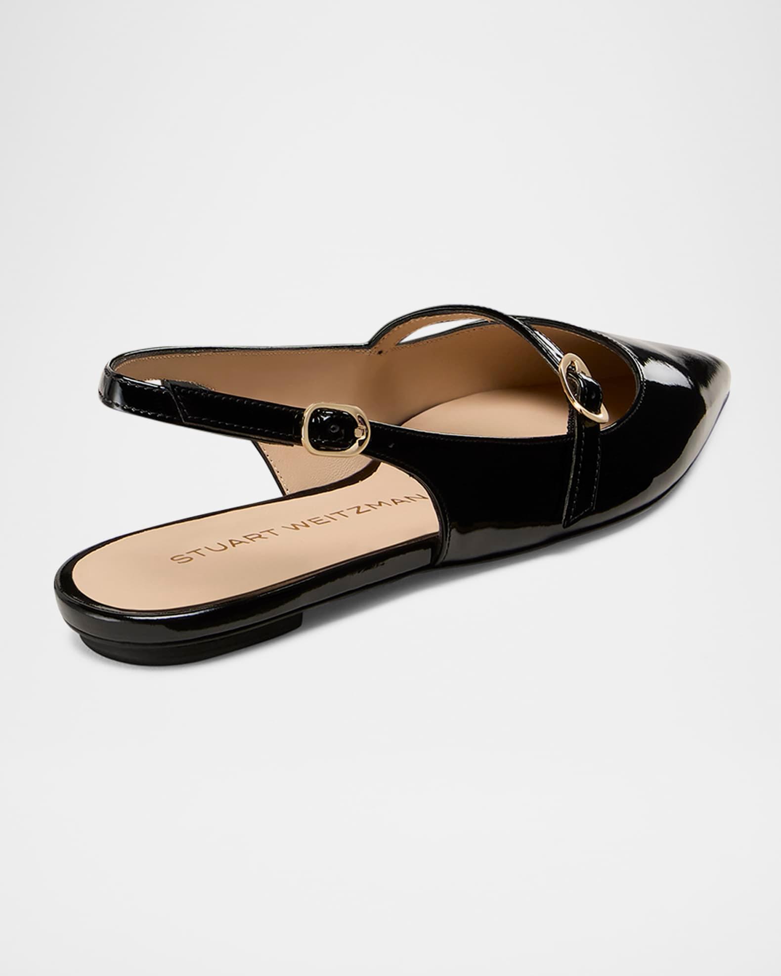 Emilia Patent Mary Jane Slingback Ballerina Flats Product Image