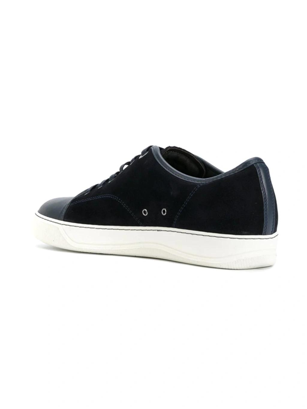 Black DBB1 Suede & Patent Leather Sneakers Product Image