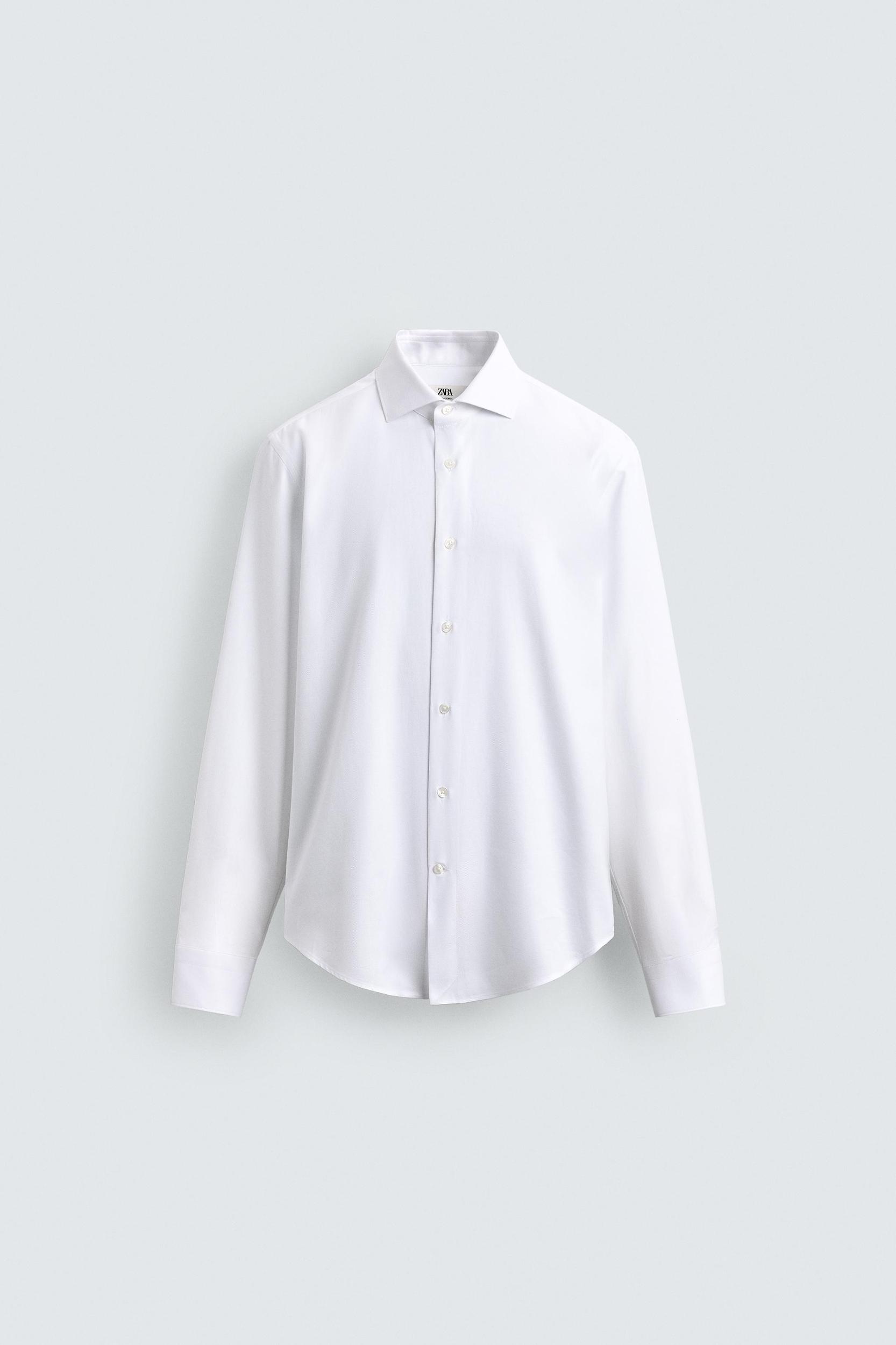 REGULAR FIT TEXTURED SHIRT Product Image