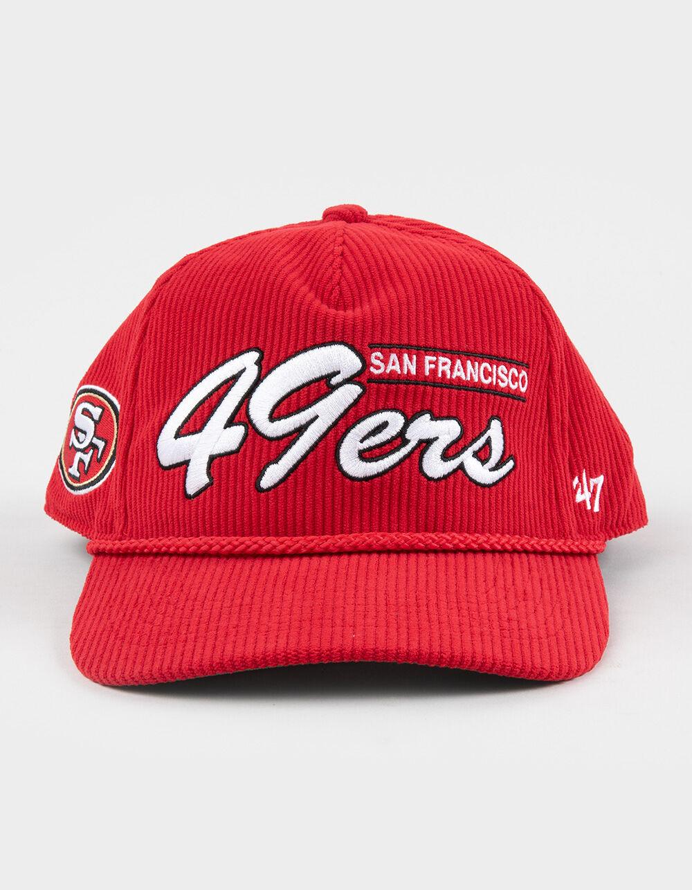 47 BRAND San Francisco 49ers Double Header '47 Hitch Snapback Hat - RED Product Image