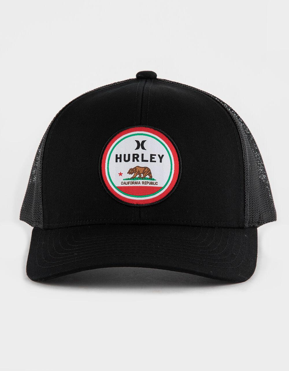 HURLEY Local Mens Trucker Hat - BLK/WHT Product Image