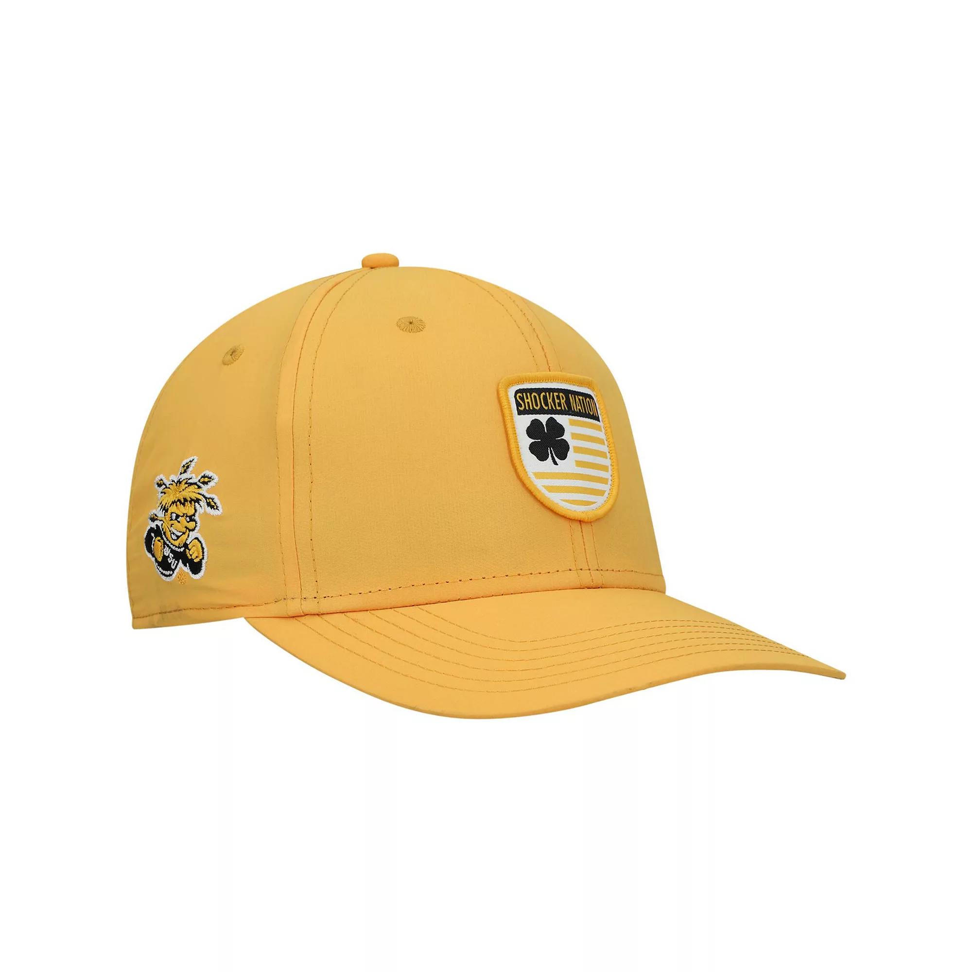 Men's Yellow Wichita State Shockers Nation Shield Snapback Hat, Wst Yellow Product Image