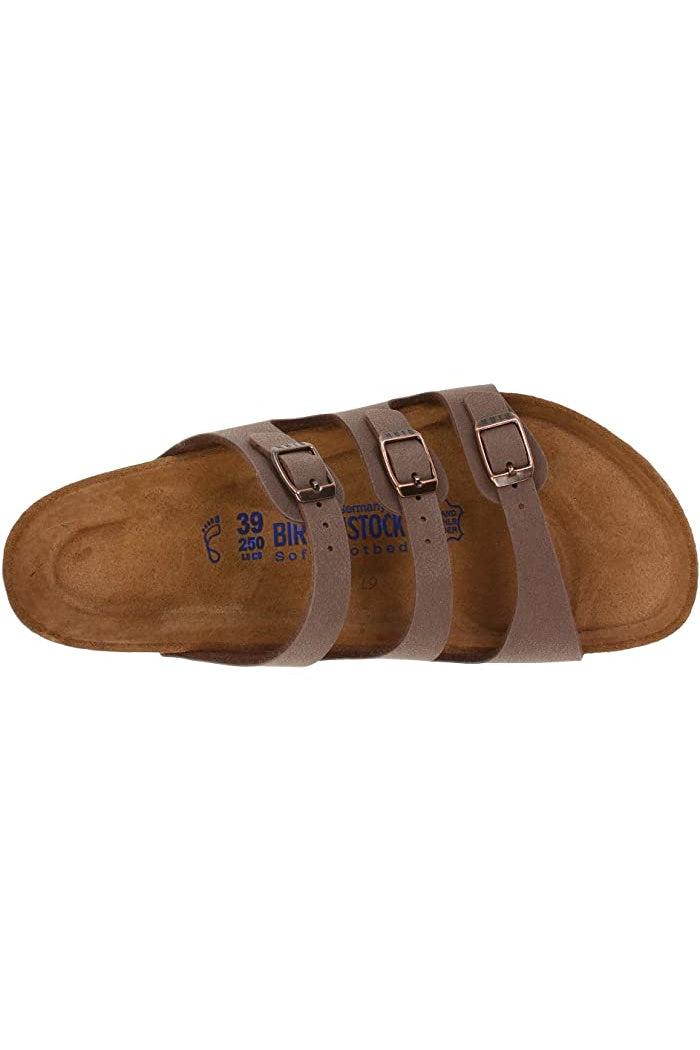 Birkenstock Florida Birko-Flor Regular Width in Blue Product Image