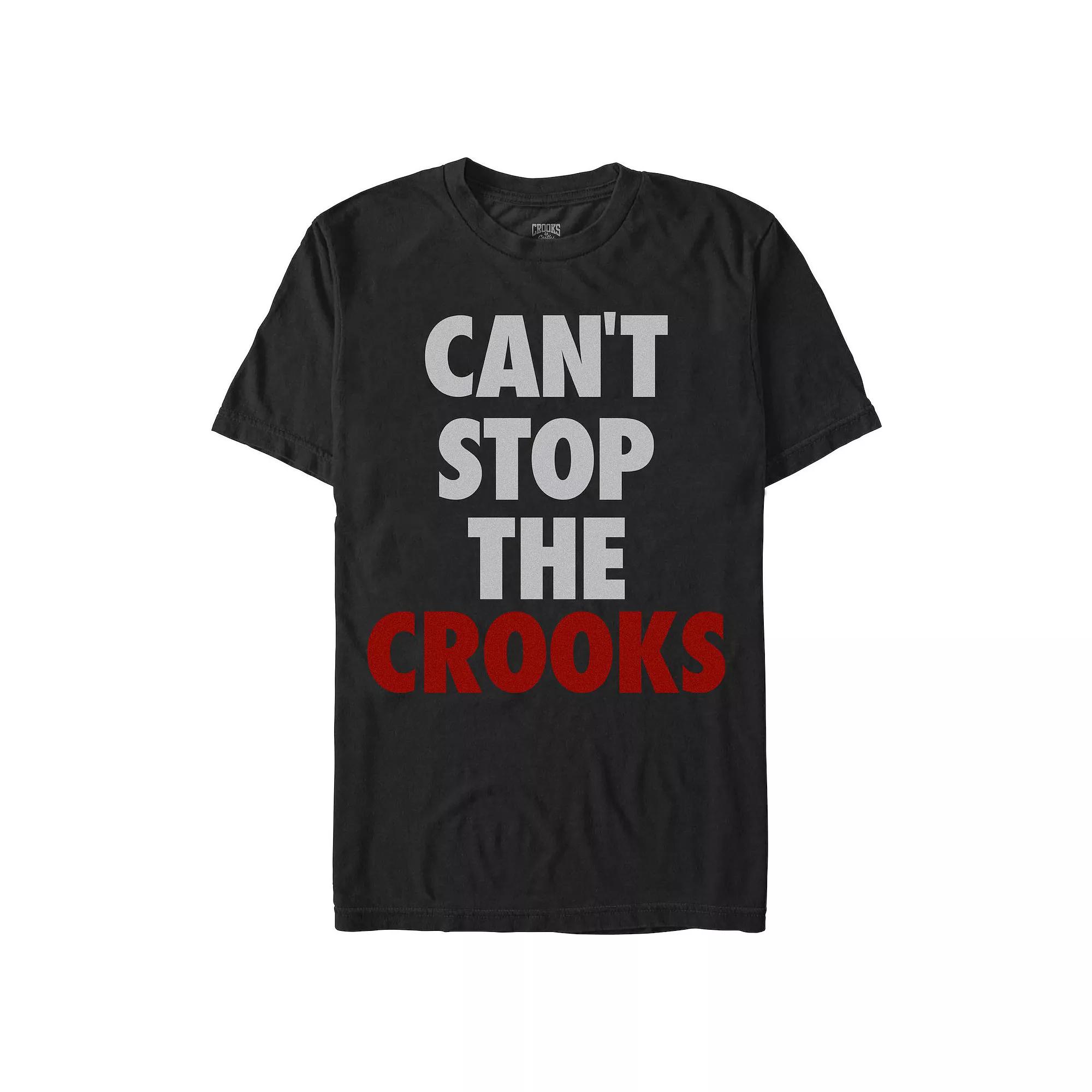 Men's Crooks And Castle Can't Stop The Crooks Graphic Tee,  Product Image