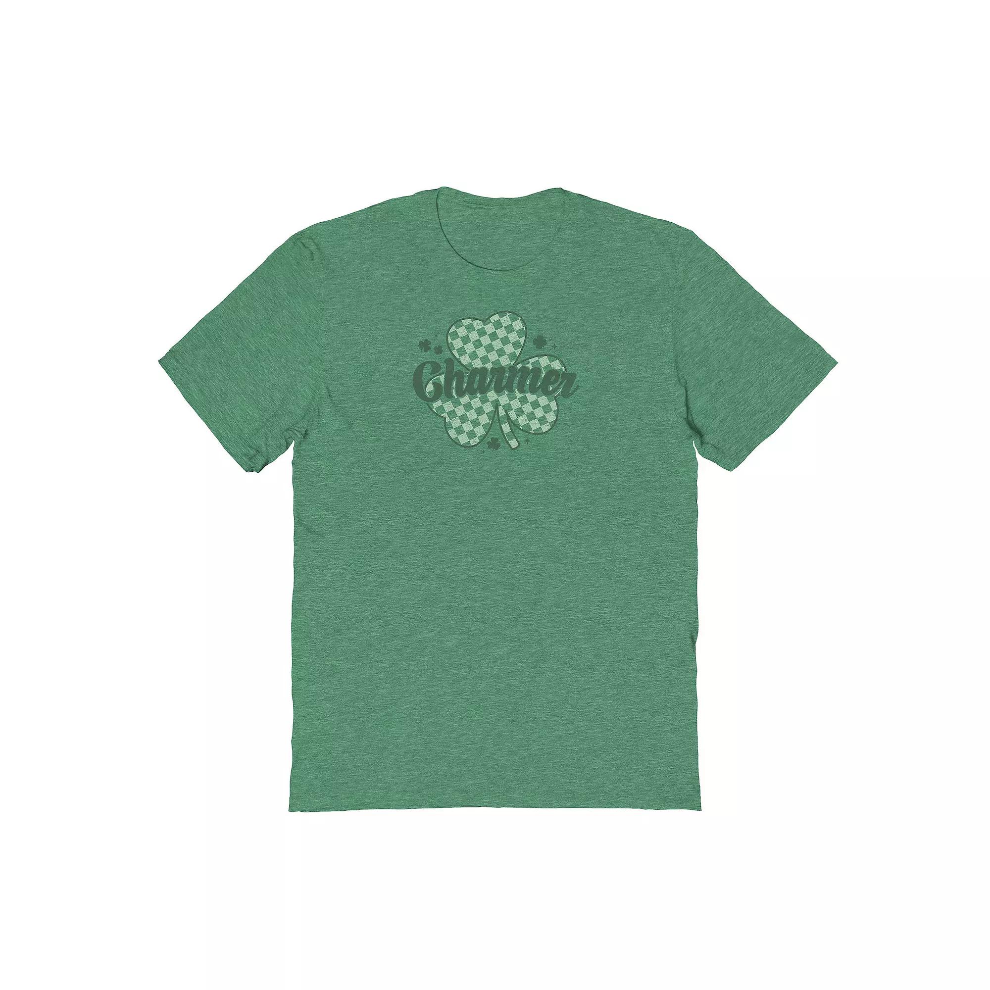 Men's St Patrick's Day Lucky Charmer Graphic Tee,  Product Image