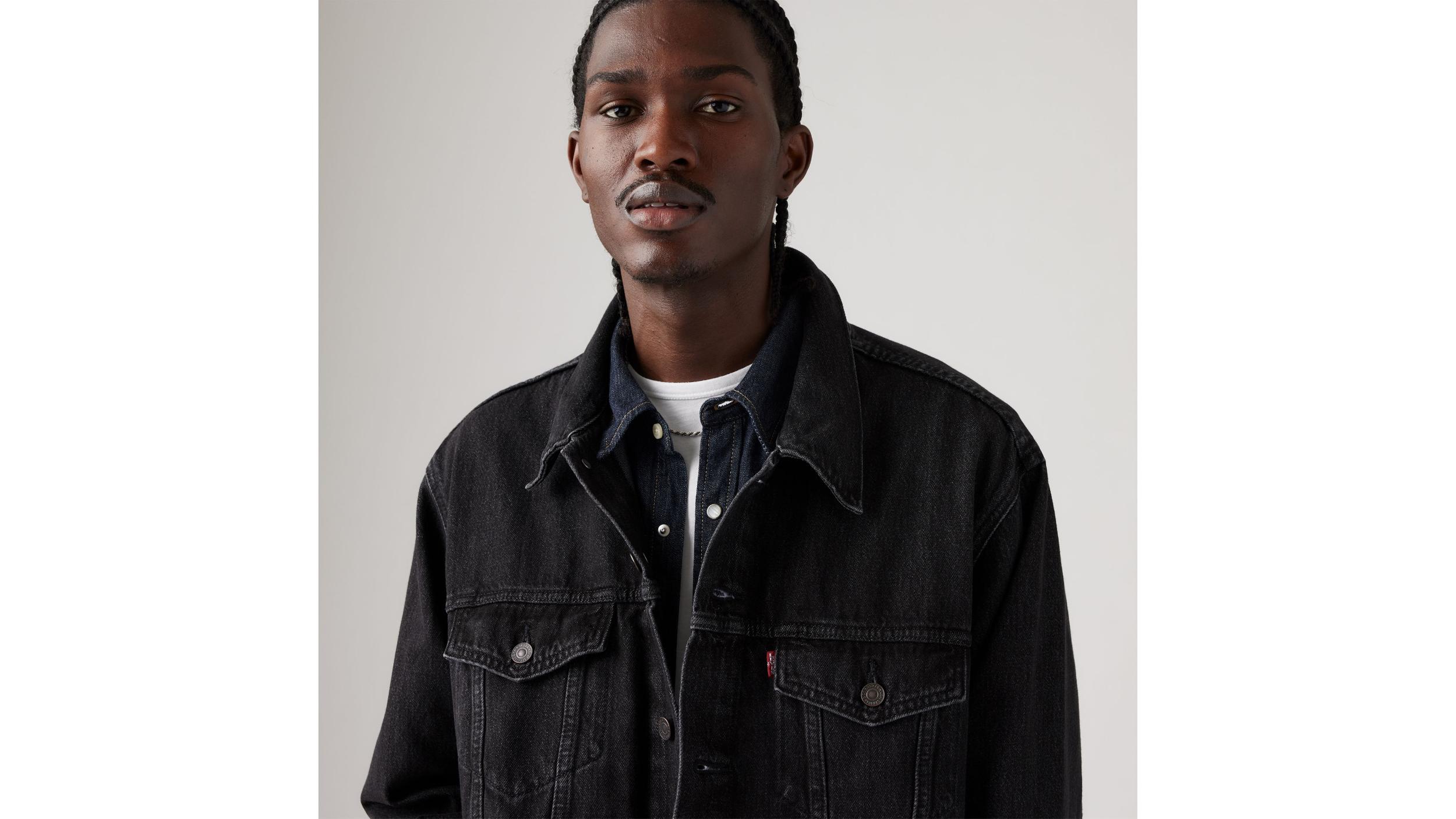 Relaxed Fit Trucker Jacket Product Image