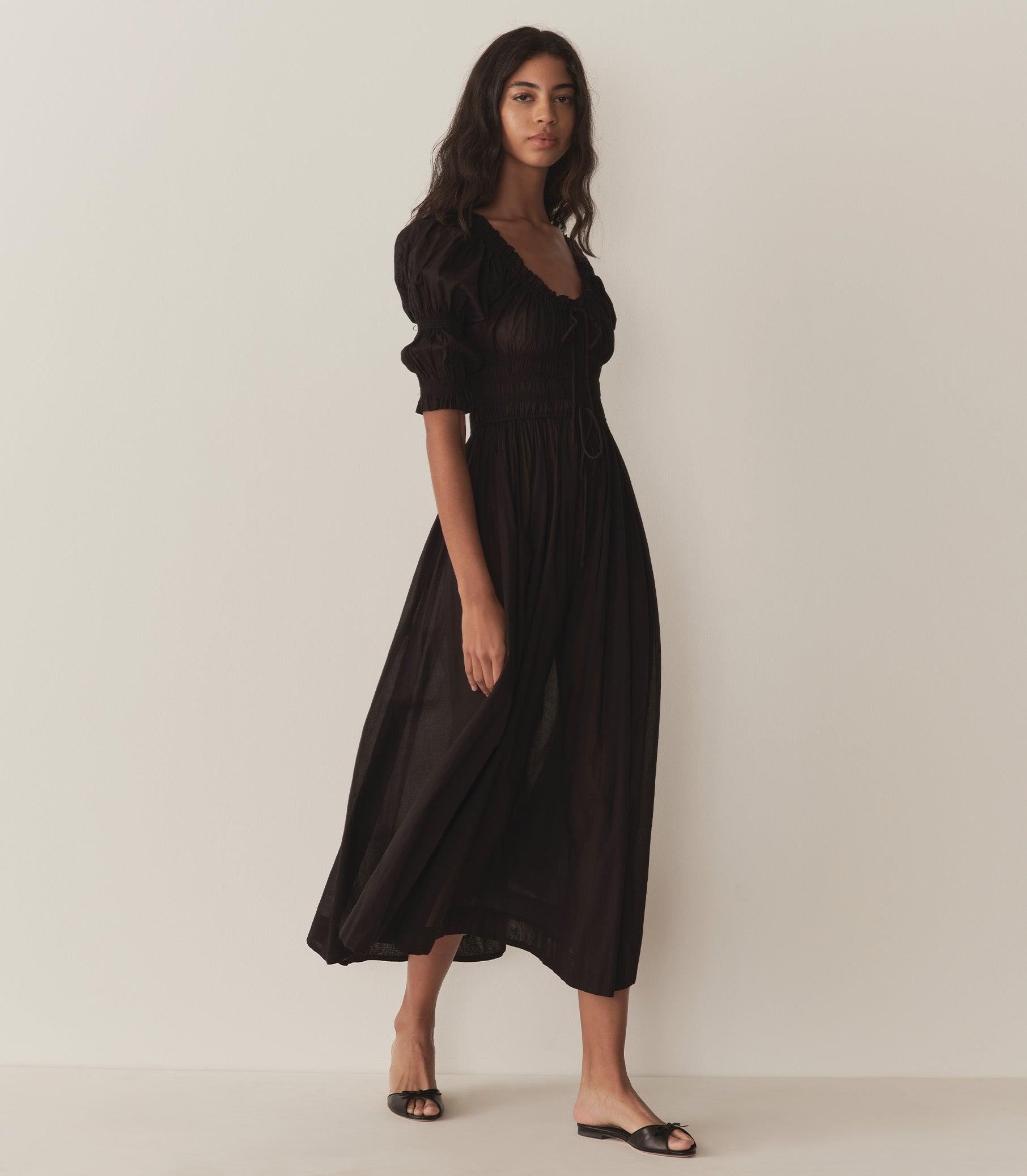 ISCHIA DRESS -- BLACK Product Image