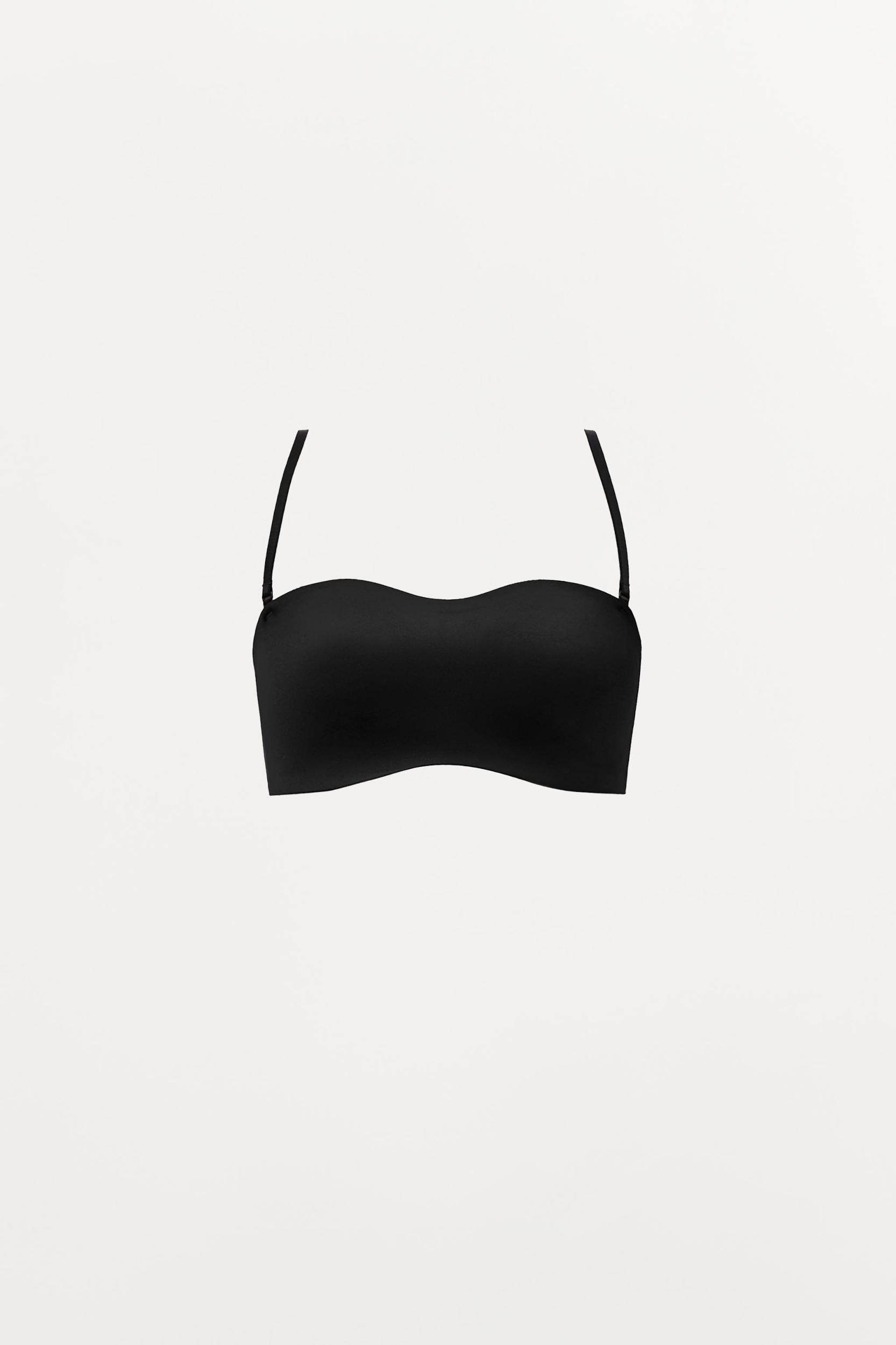 STRAPPY BANDEAU BRA WITH POLYAMIDE Product Image