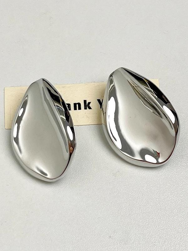 Geometric Shiny Earrings Accessories Product Image