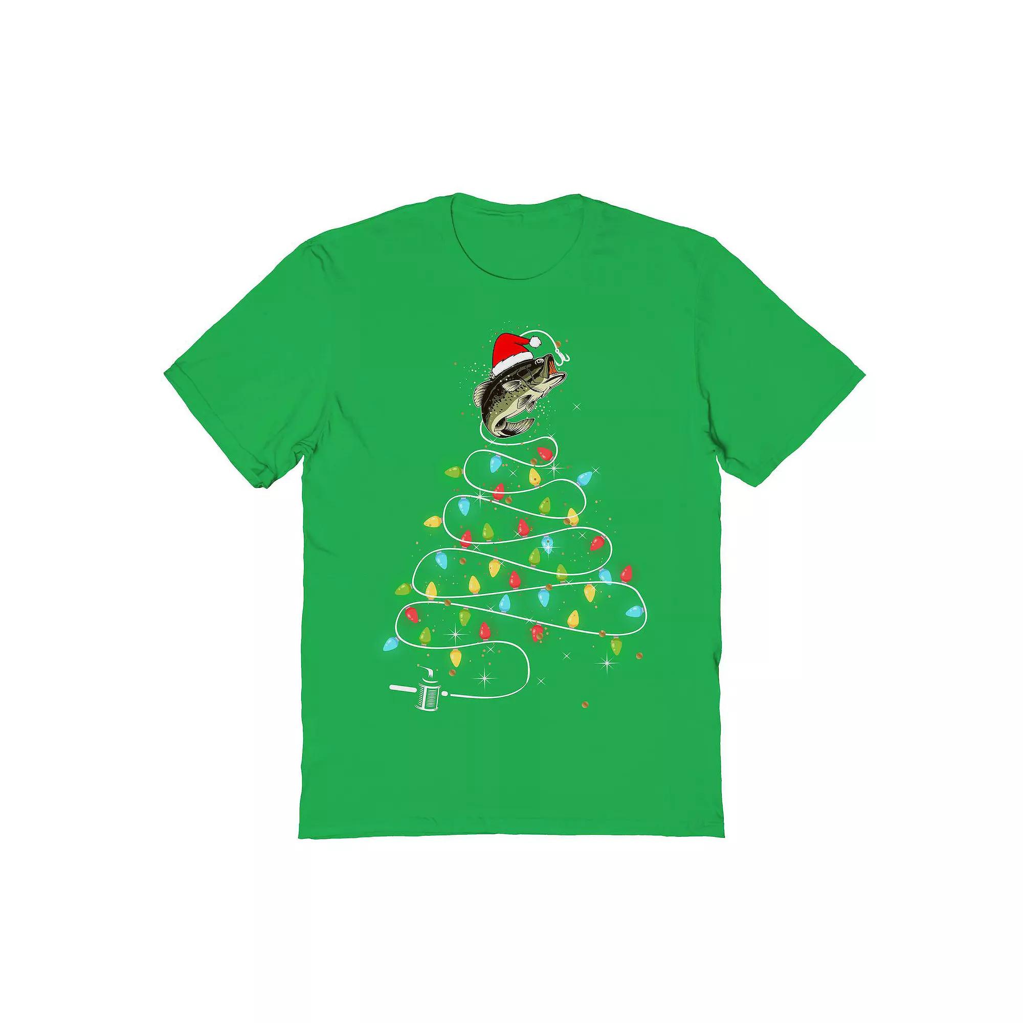 Men's Naughty Or Nice Christmas Graphic Tee, Adult Unisex,  Product Image