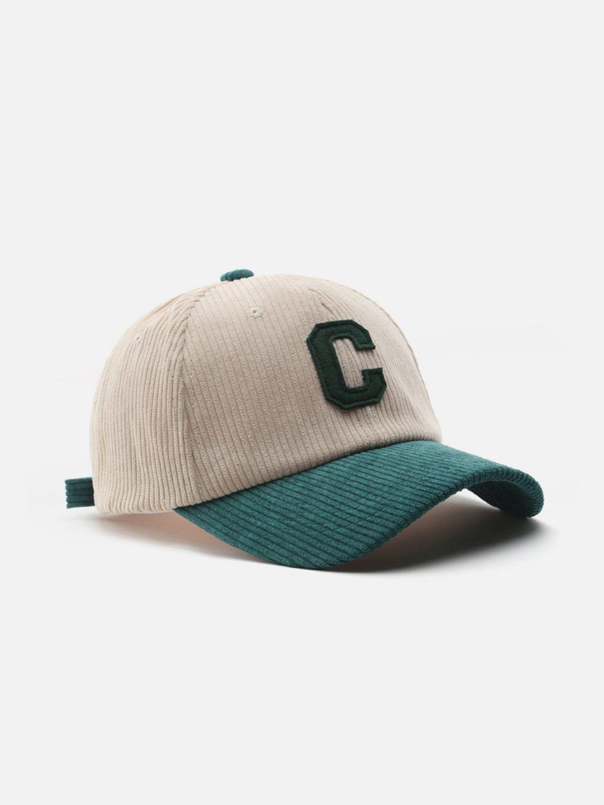 Letter C Patchwork Hat Product Image