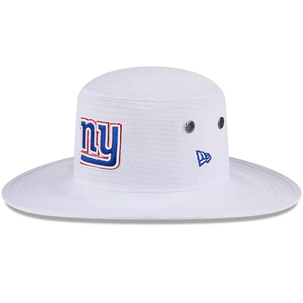 Men's New Era White New York Giants 2024 NFL Training Camp Panama Bucket Hat Product Image