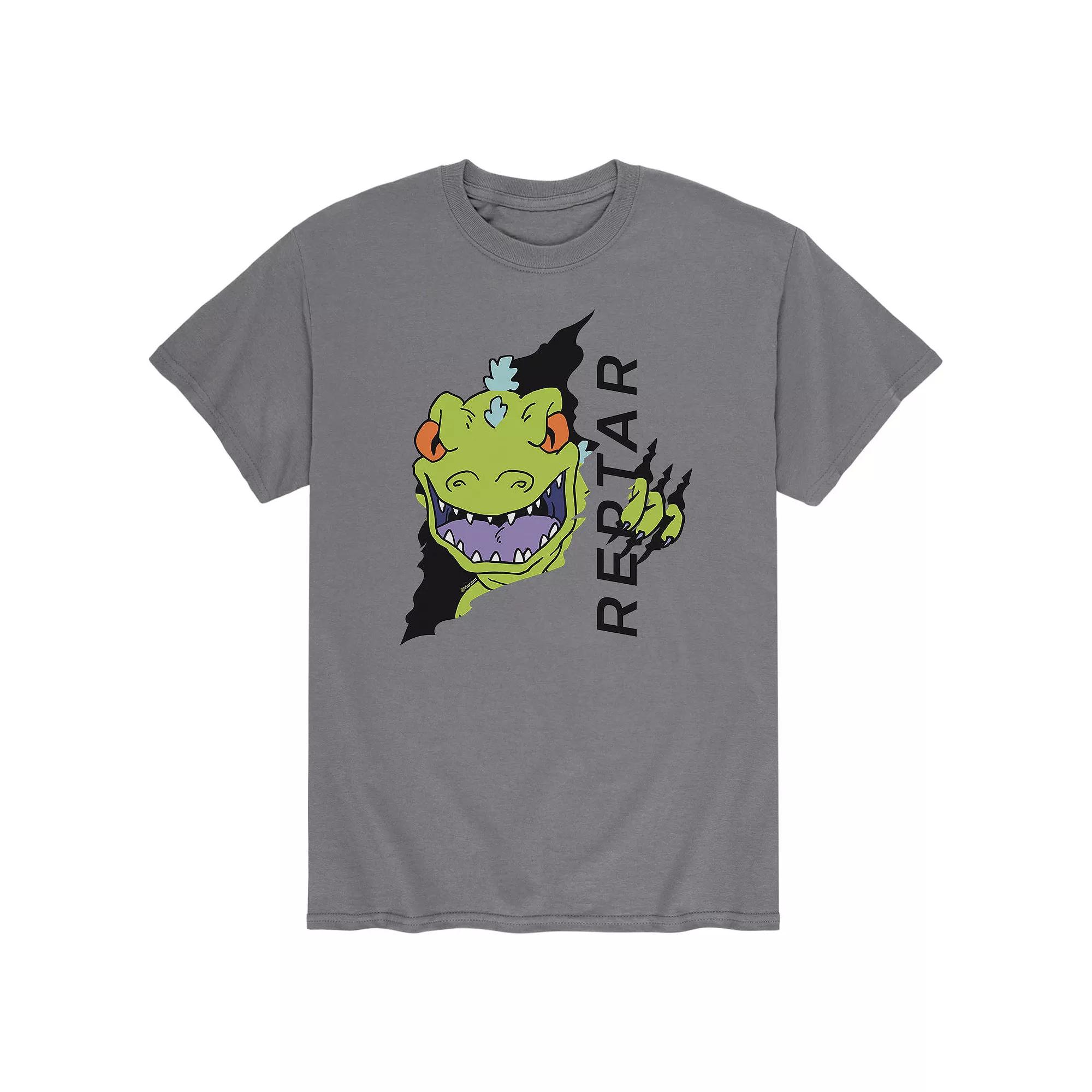 Men's Rugrats Reptar Tear Tee,  Product Image