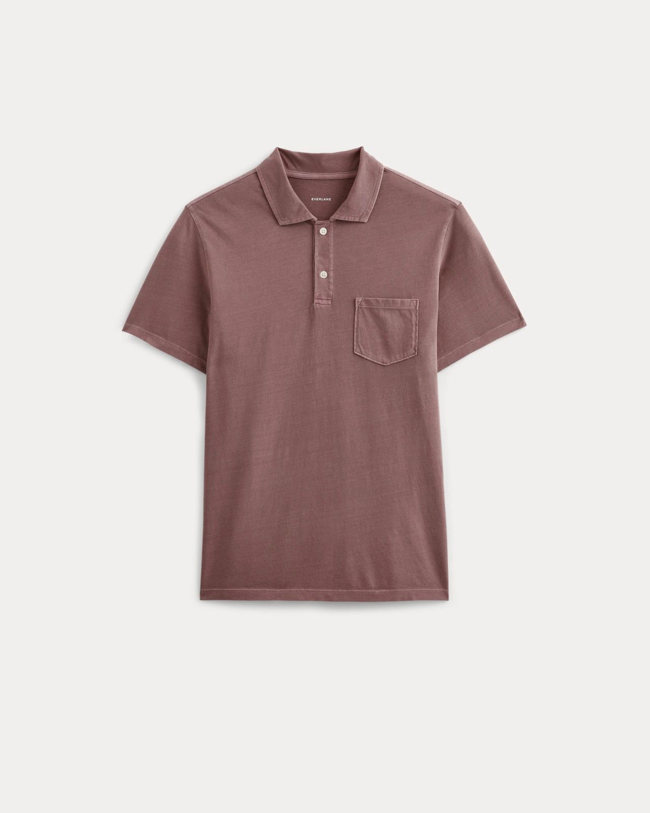 The Essential Organic Garment-Dyed Polo Product Image