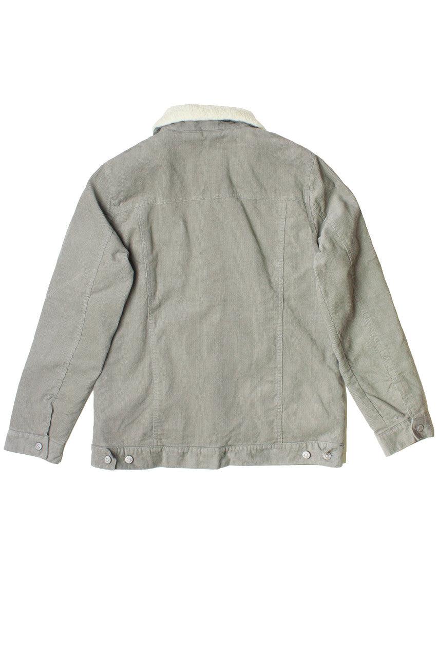 Corduroy Sherpa Lined Trucker Jacket Product Image