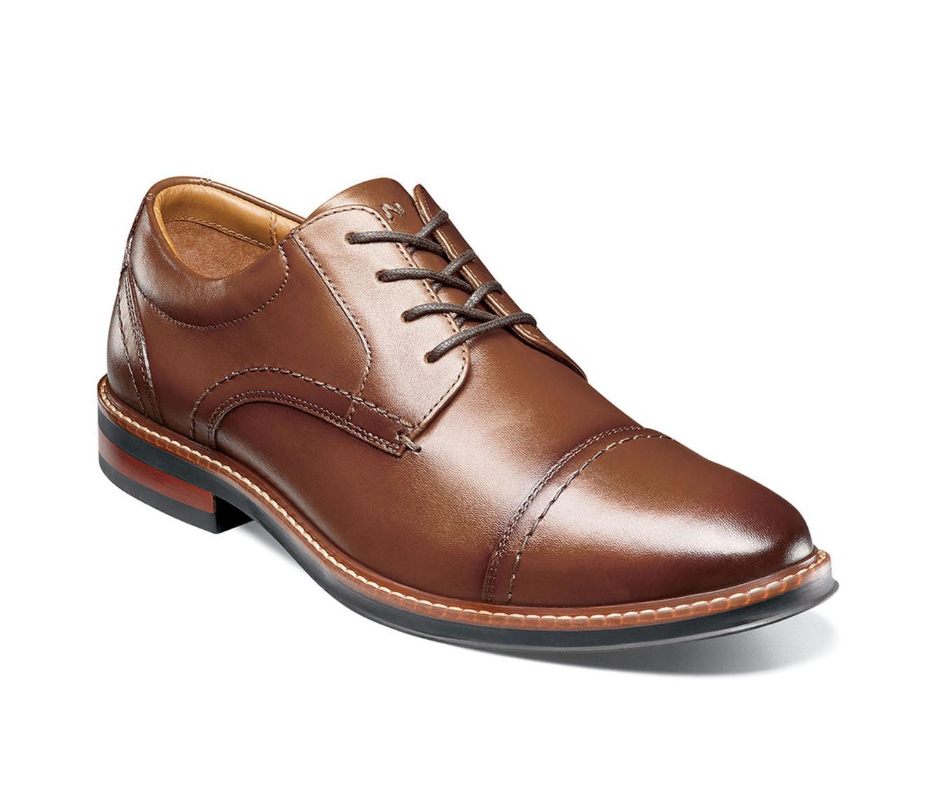 Men's Nunn Bush Calderone Cap Toe Oxford Dress Oxfords Product Image
