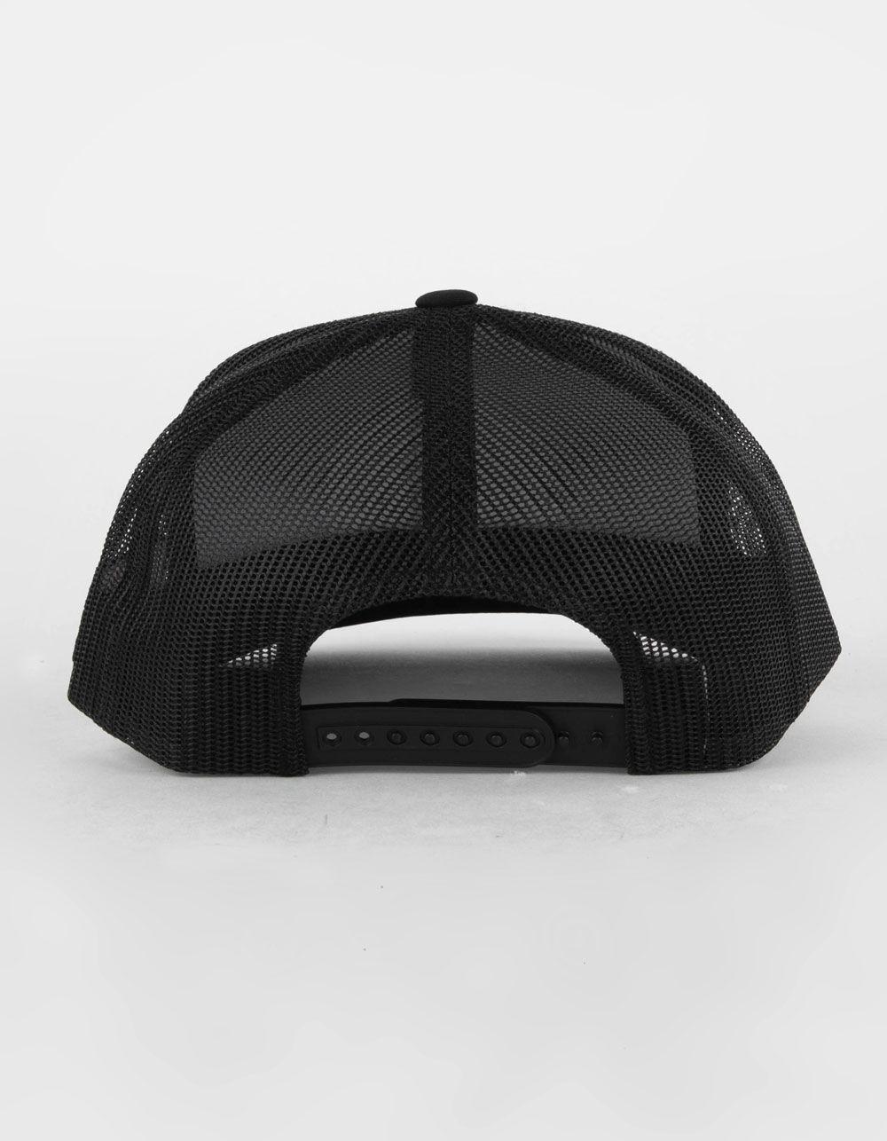 DARK SEAS Solitude Mens Trucker Hat - BLACK Product Image