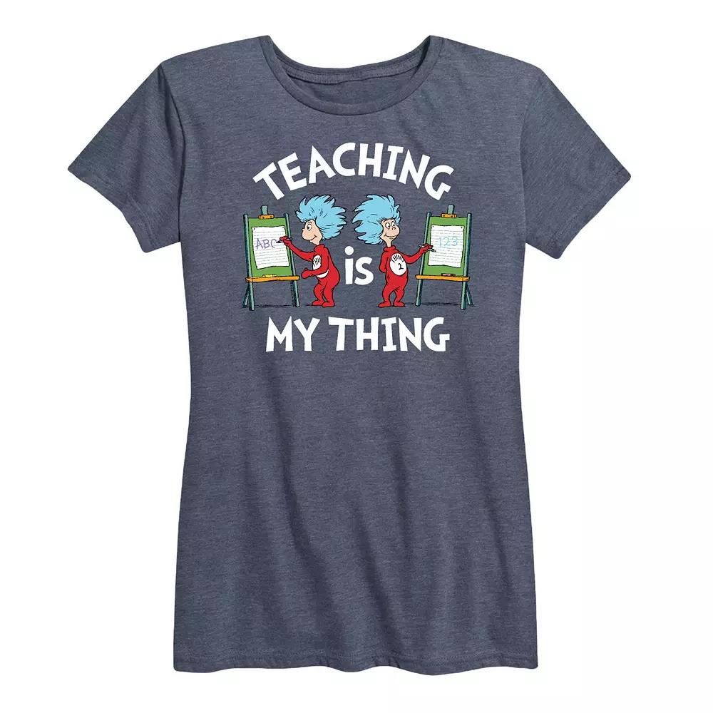 Women's Dr. Seuss Teaching Is My Thing Graphic Tee, Girl's,  Product Image