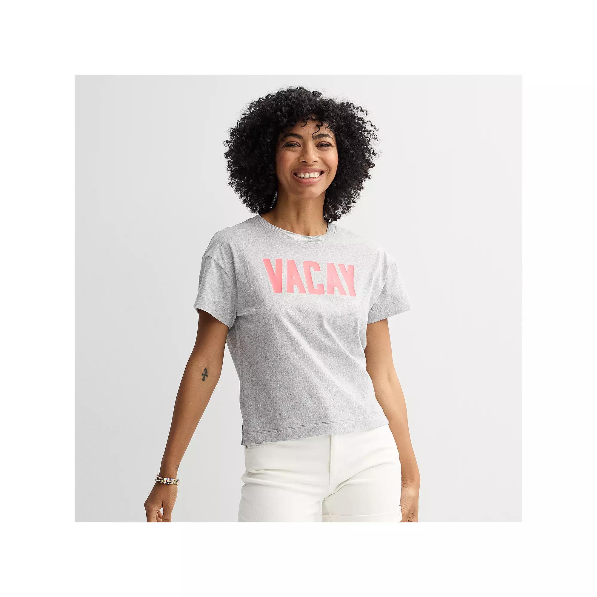 Women's Sonoma Goods For Life® Boxy Graphic Tee,  Product Image