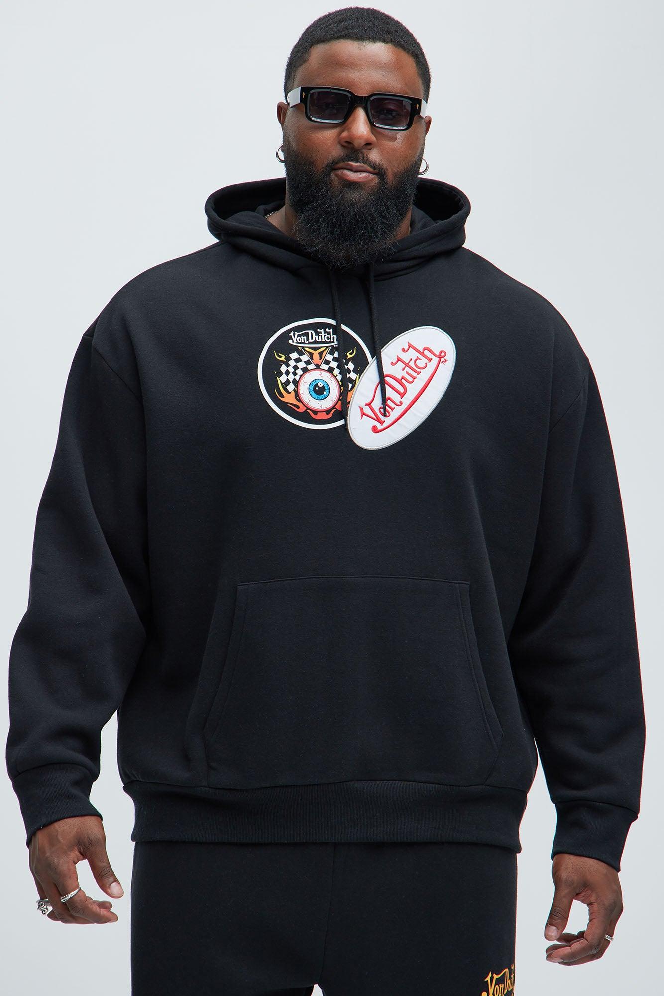 Von Dutch Patches Hoodie - Black Product Image