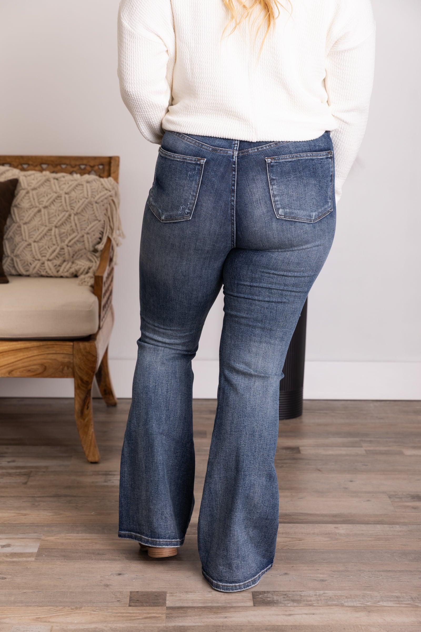 Judy Blue Tummy Control Flare Jeans Product Image