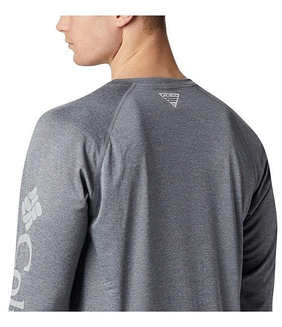 Columbia PFG Terminal Tackle Heather Long-Sleeve Rashguard T-Shirt Product Image