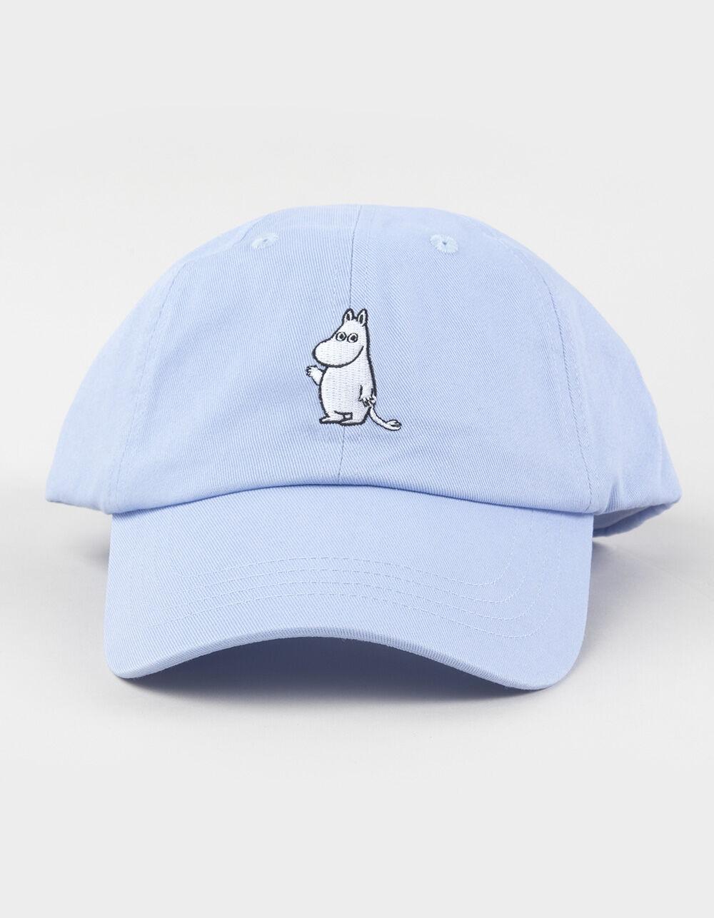 MOOMIN Dad Cap Womens Strapback Hat - LIGHT BLUE Product Image
