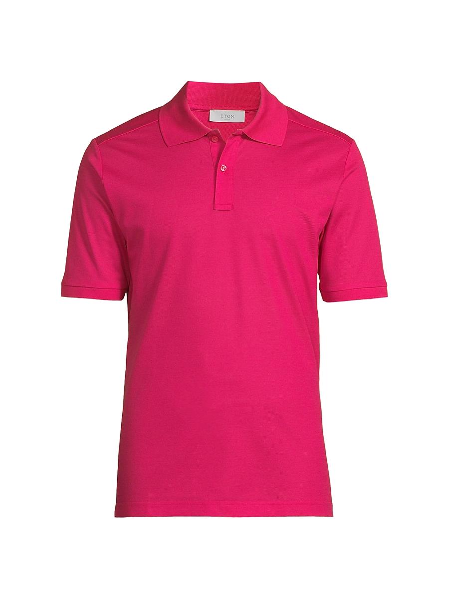 Mens Cotton Piqu Polo Shirt Product Image