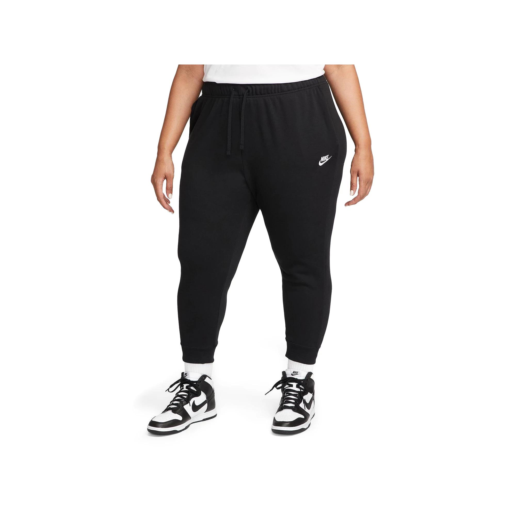 Women's Nike Sportswear Club Fleece Mid-Rise Jogger Pants (Plus Size) Product Image