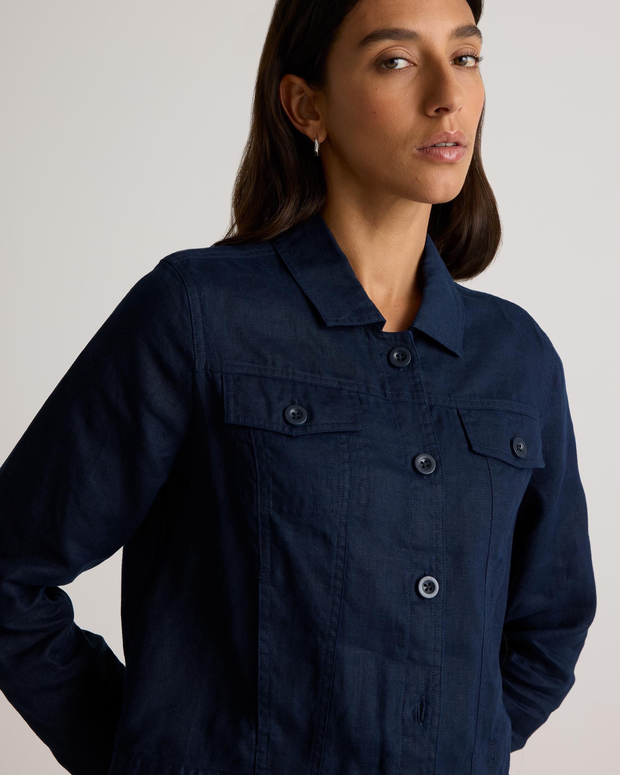 Quince | Women's 100% European Linen Jacket Product Image