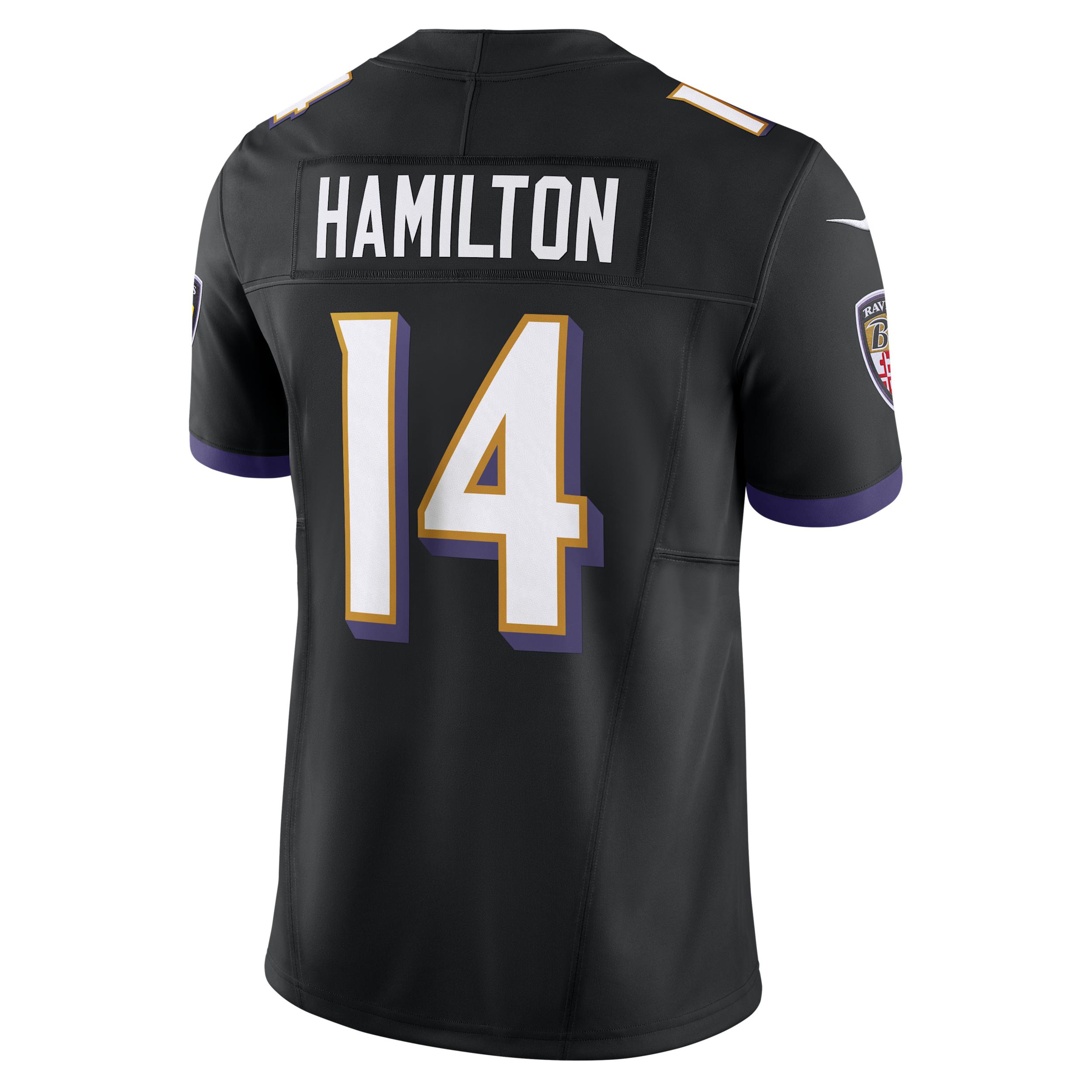 Kyle Hamilton Baltimore Ravens Nike Mens Dri-FIT NFL Limited Jersey | 31NMBLLA8GF-2Y0 Product Image