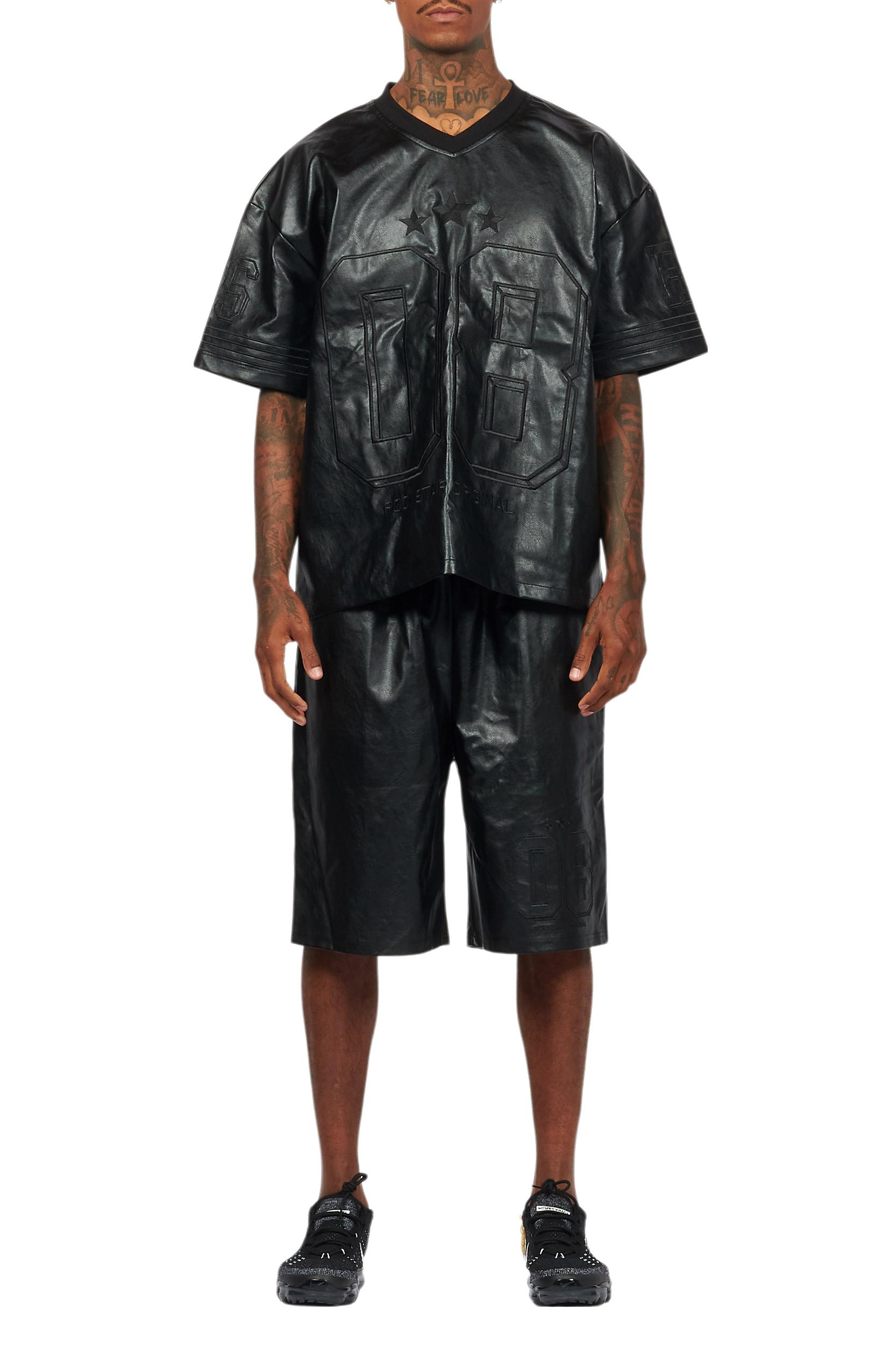 Antosha Black T-Shirt/Short Set Male Product Image