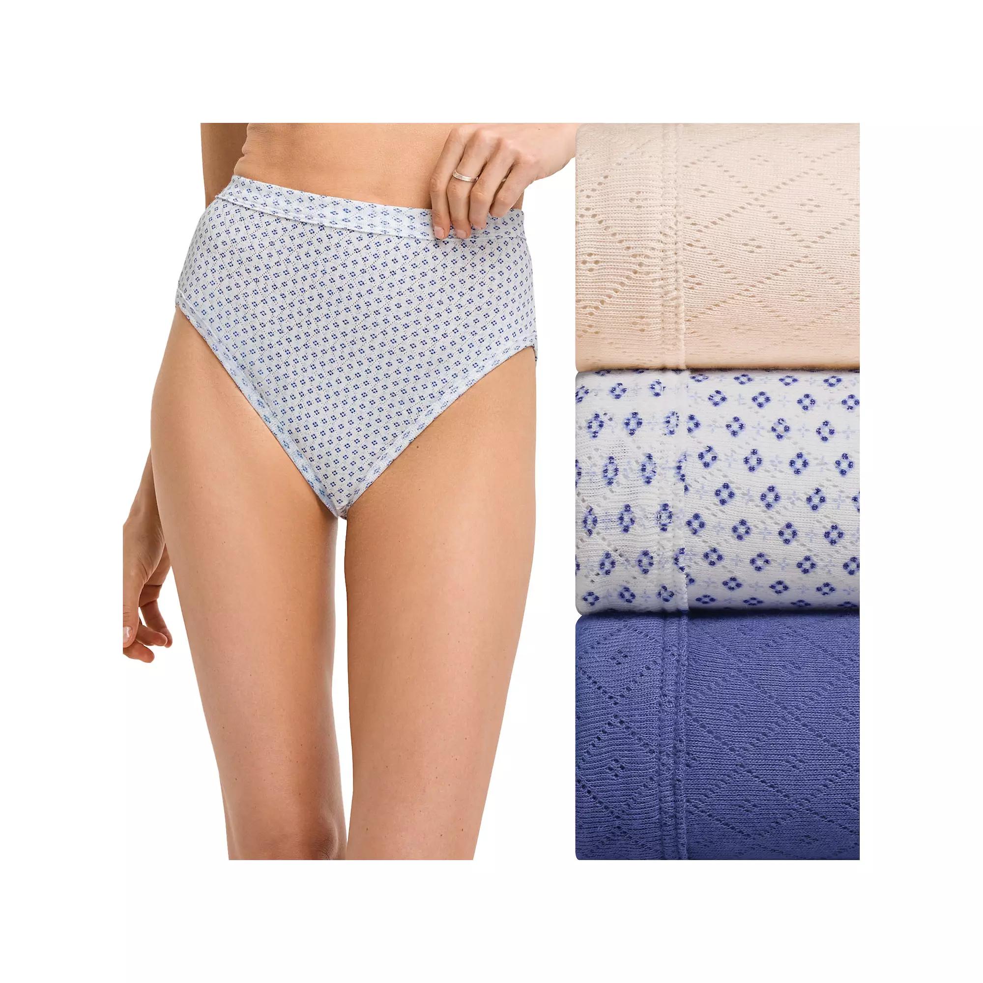 Women's Jockey® Elance Breathe 3-pack French Cut Panty Set 1541,  Product Image