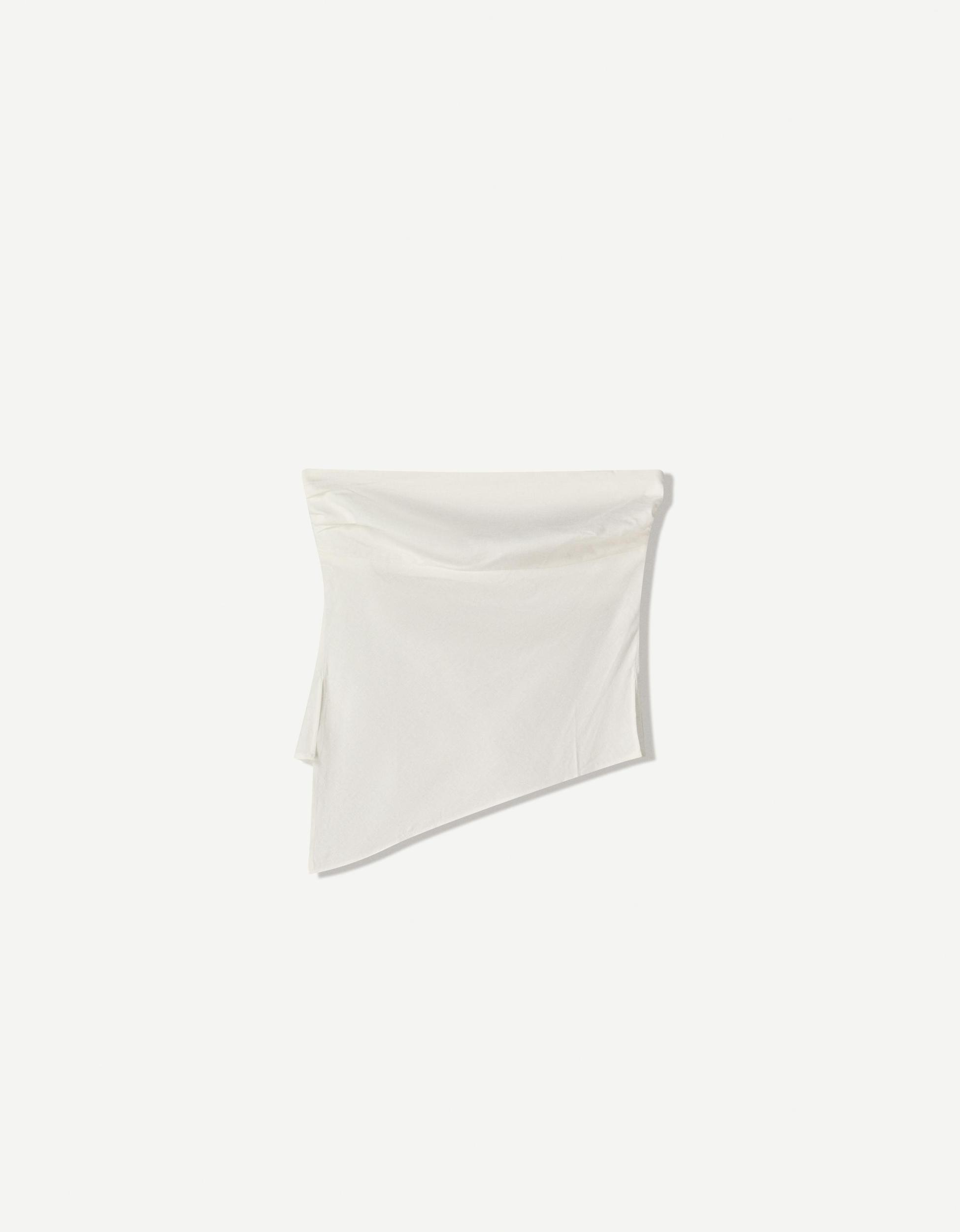 Linen blend bandeau top Product Image