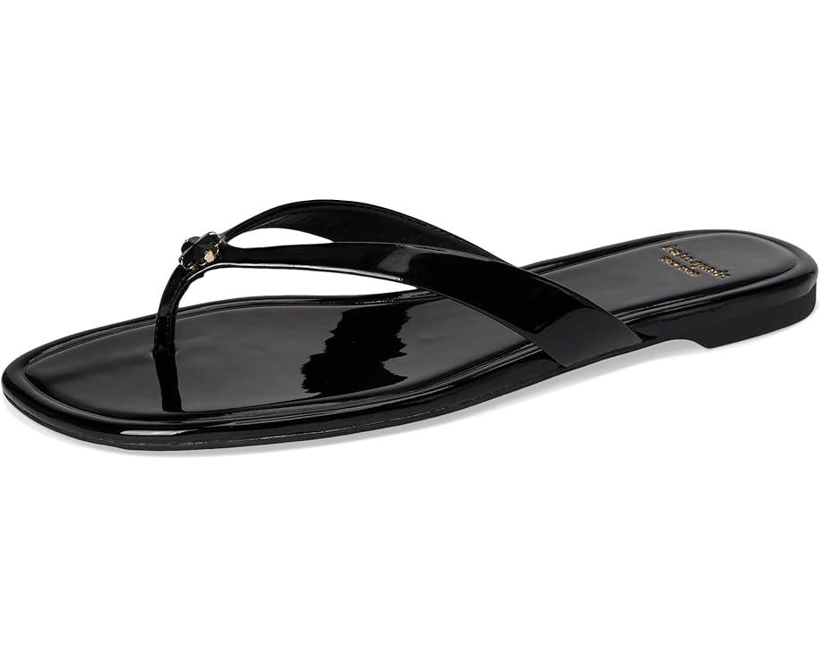 Spade Flower Smooth Leather Flip-Flop Product Image