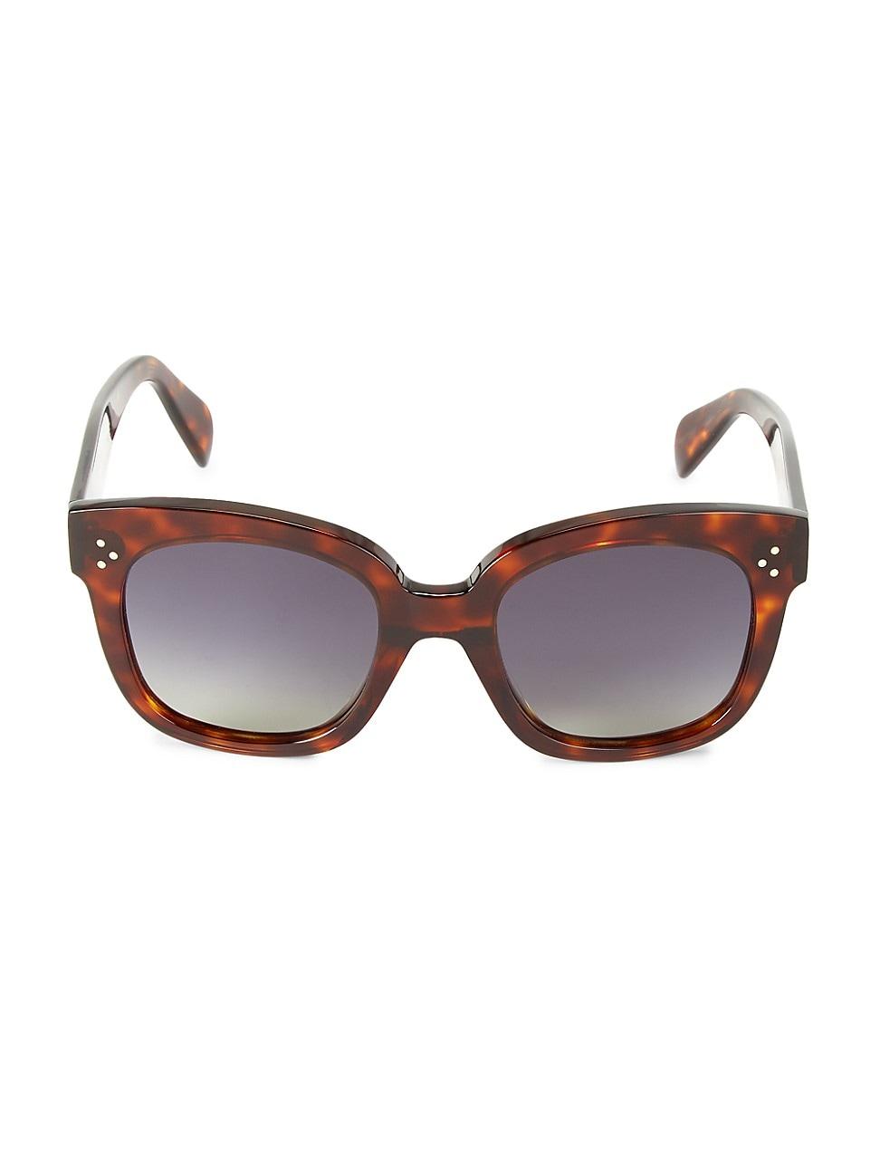 Womens 54MM Square Cat-Eye Sunglasses Product Image